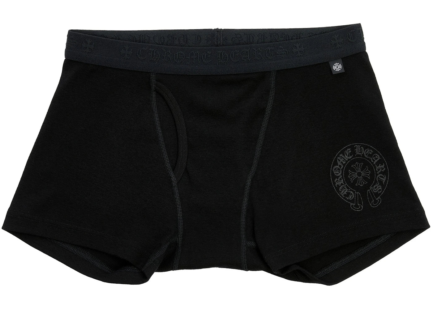 Chrome Hearts Boxer Brief Shorts Black/Black
