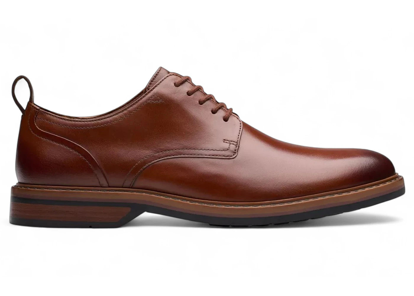 Clarks Aldwin Lace Tan Leather