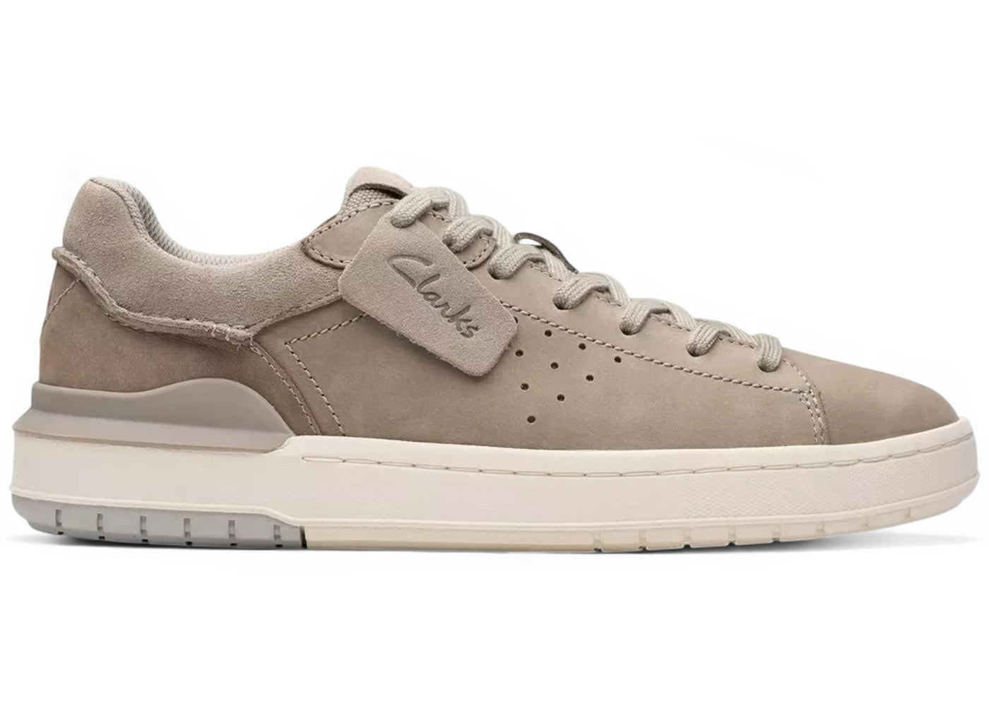 Clarks Courtlite 2 Run Grey Nubuck