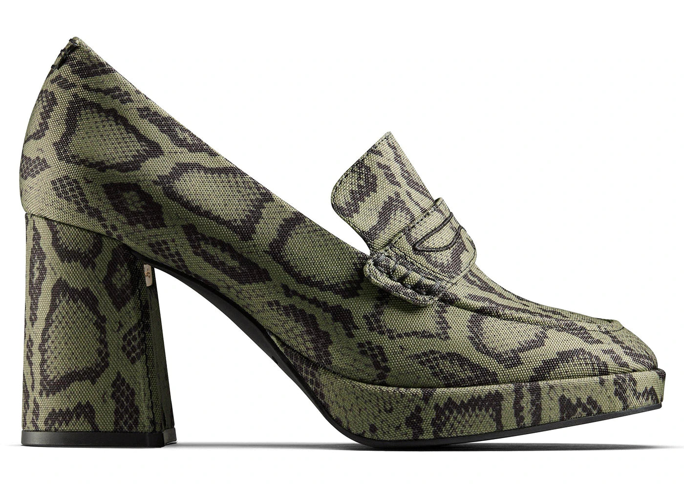 Clarks Loafer 2 Martine Rose Green Textile (Women's)