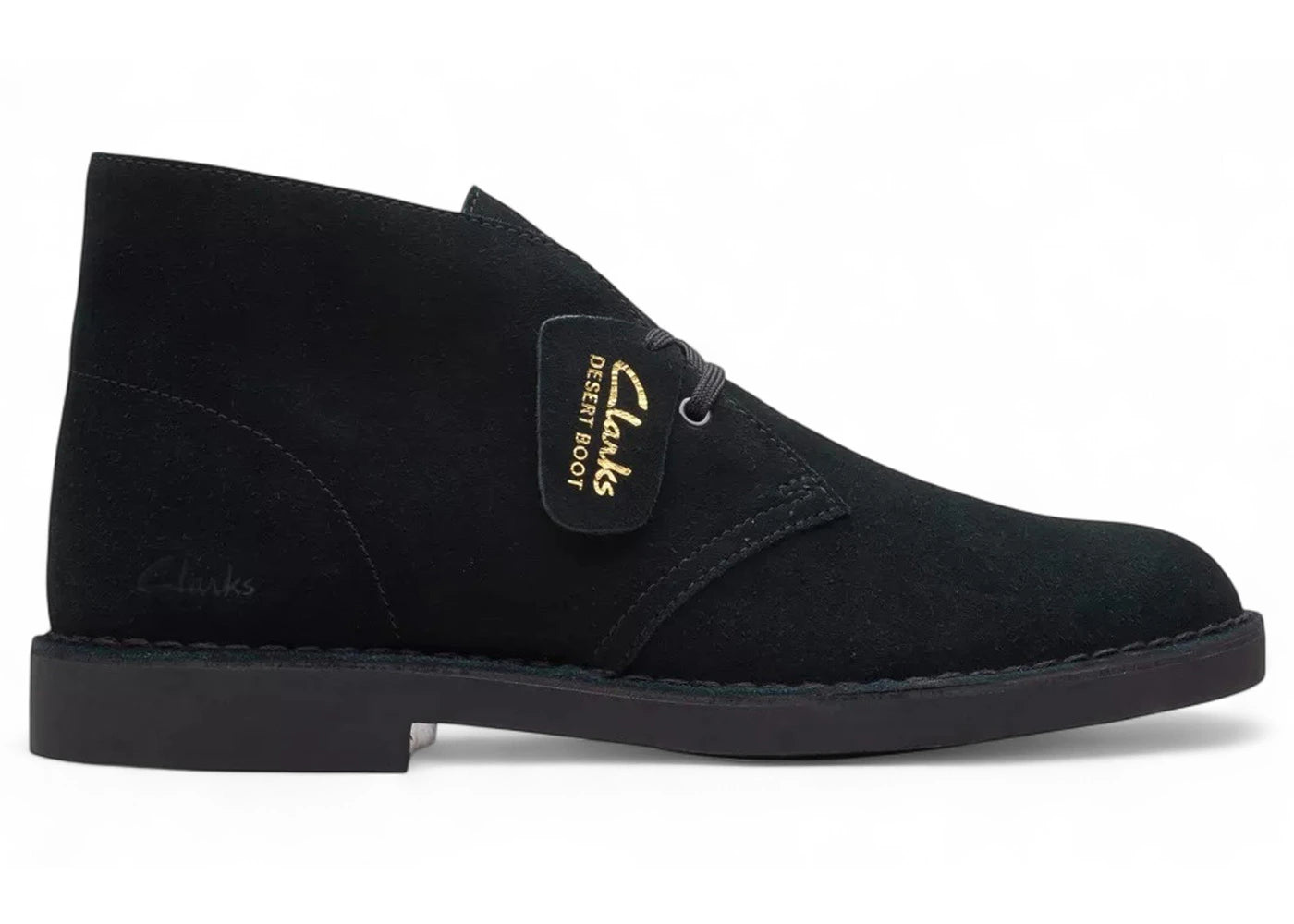 Clarks Originals Desert Boot Evo Black Suede