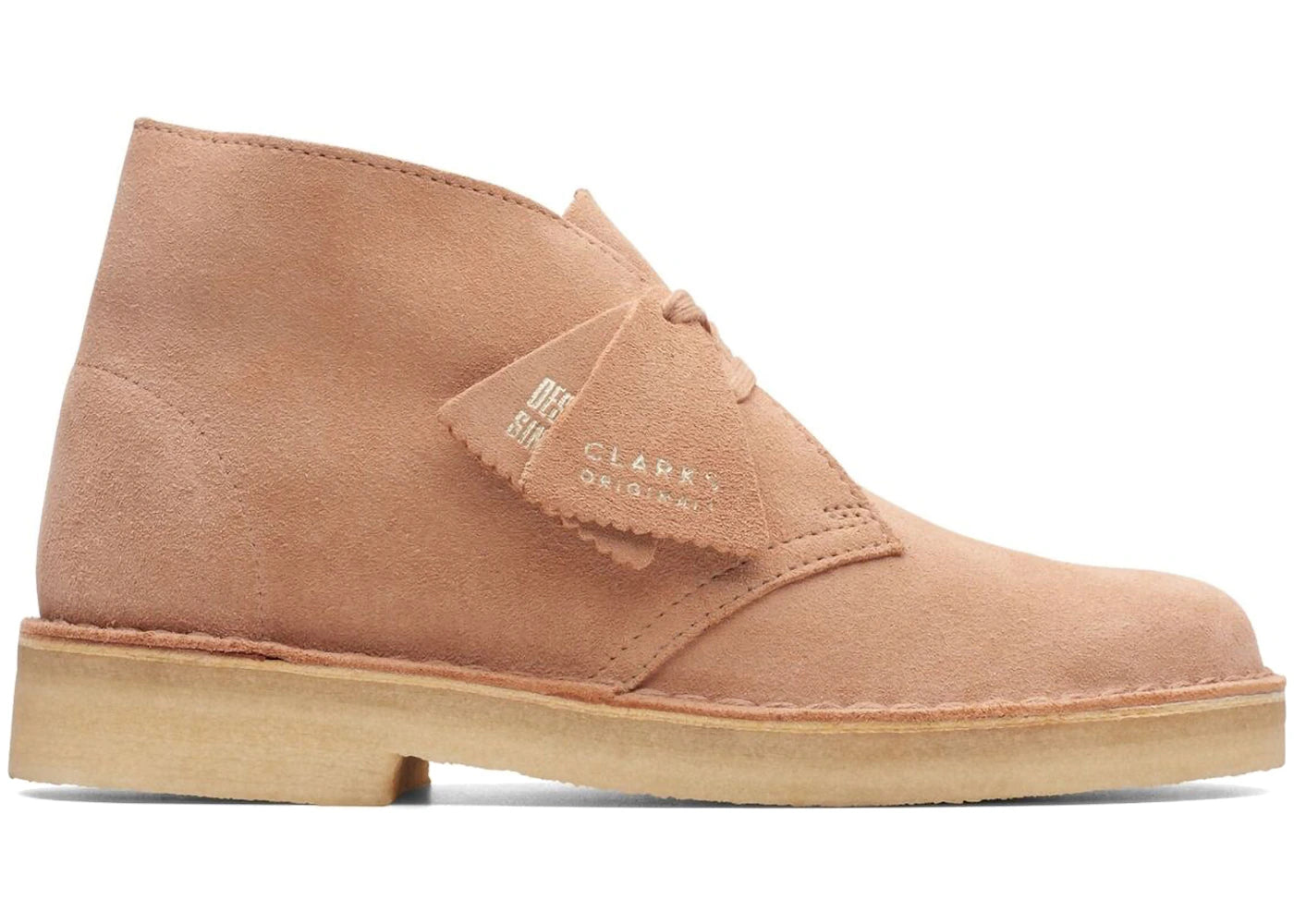 Clarks Originals Desert Boot Warm Beige Suede (Women's)