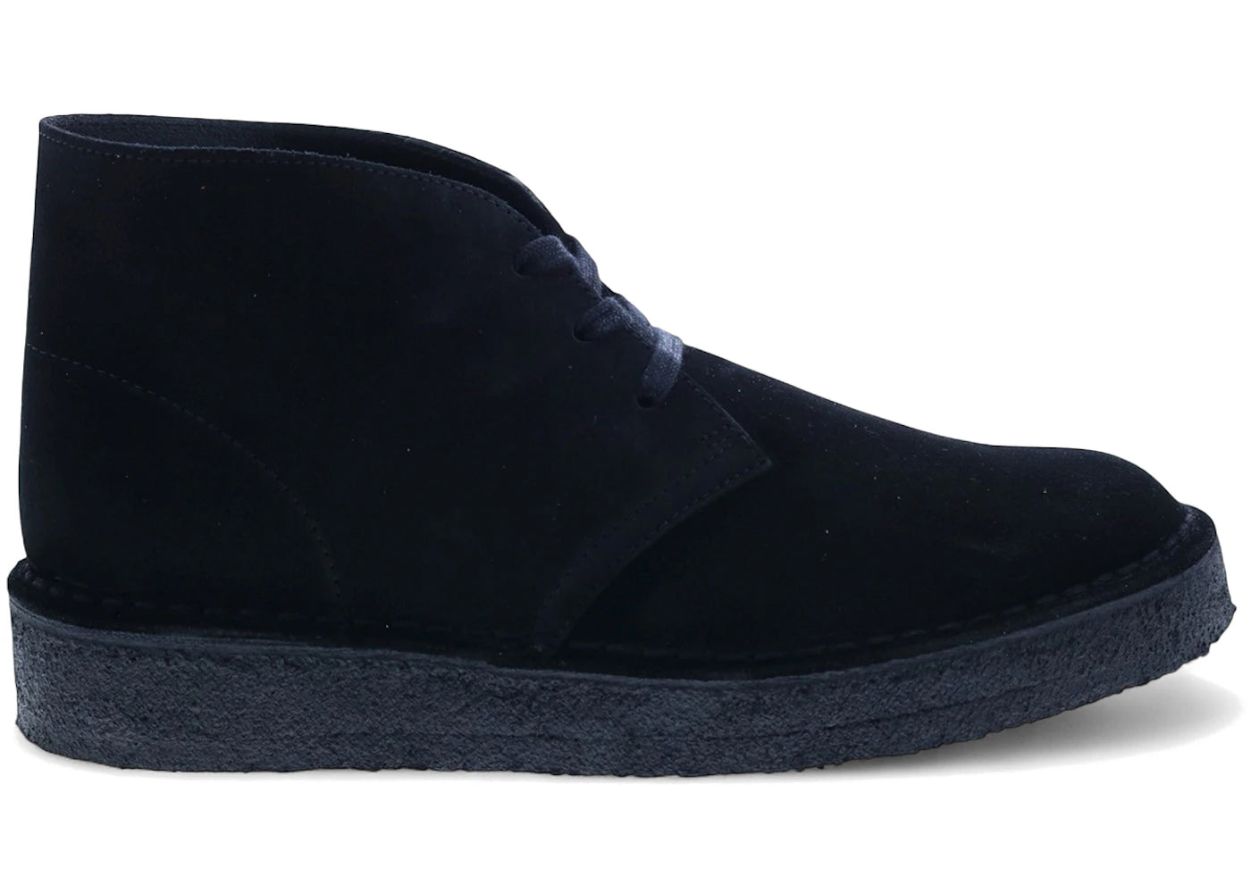 Clarks Originals Desert Coal Boot Black Suede