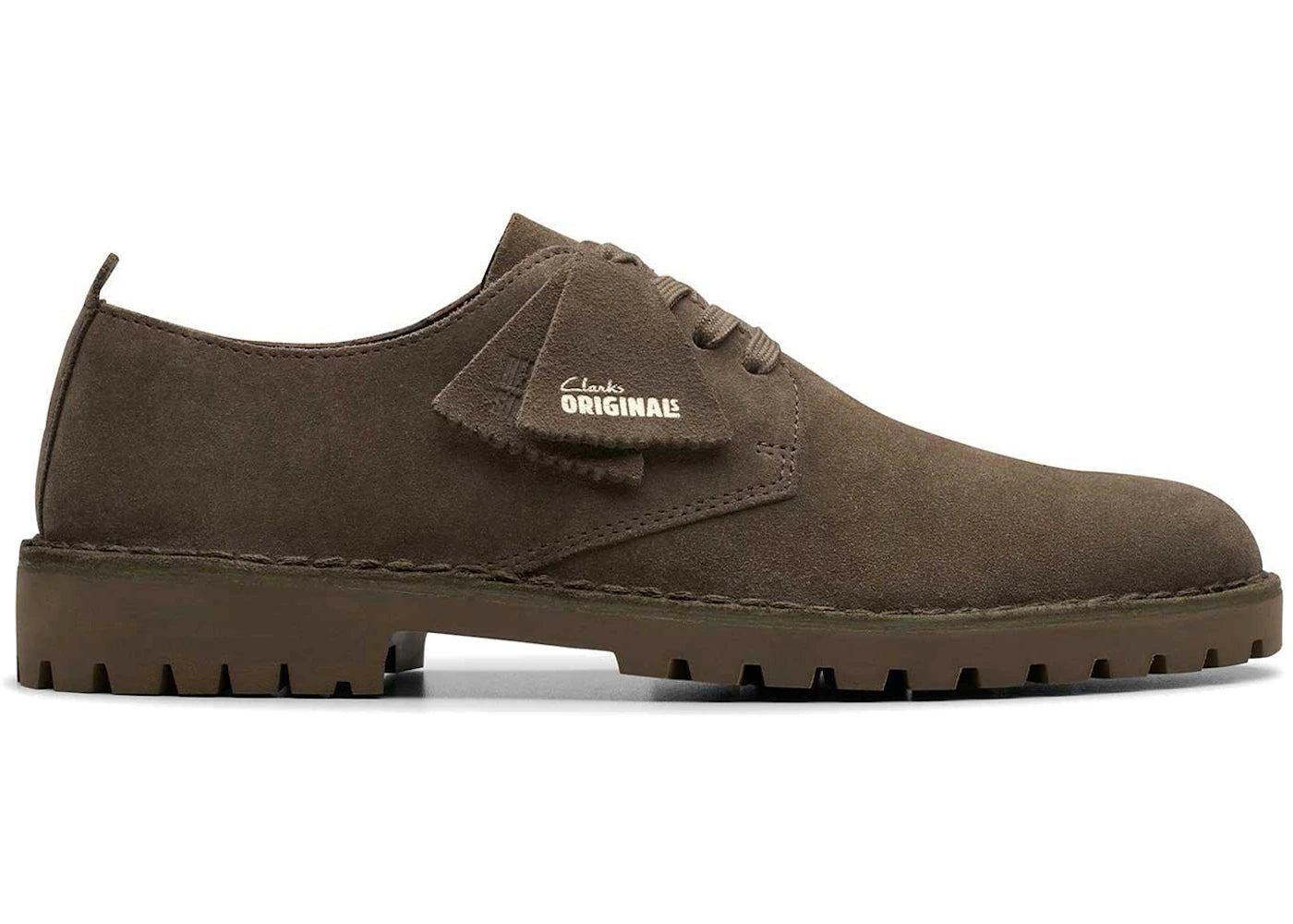 Clarks Originals Desert Rock Lo Mole Grey Suede