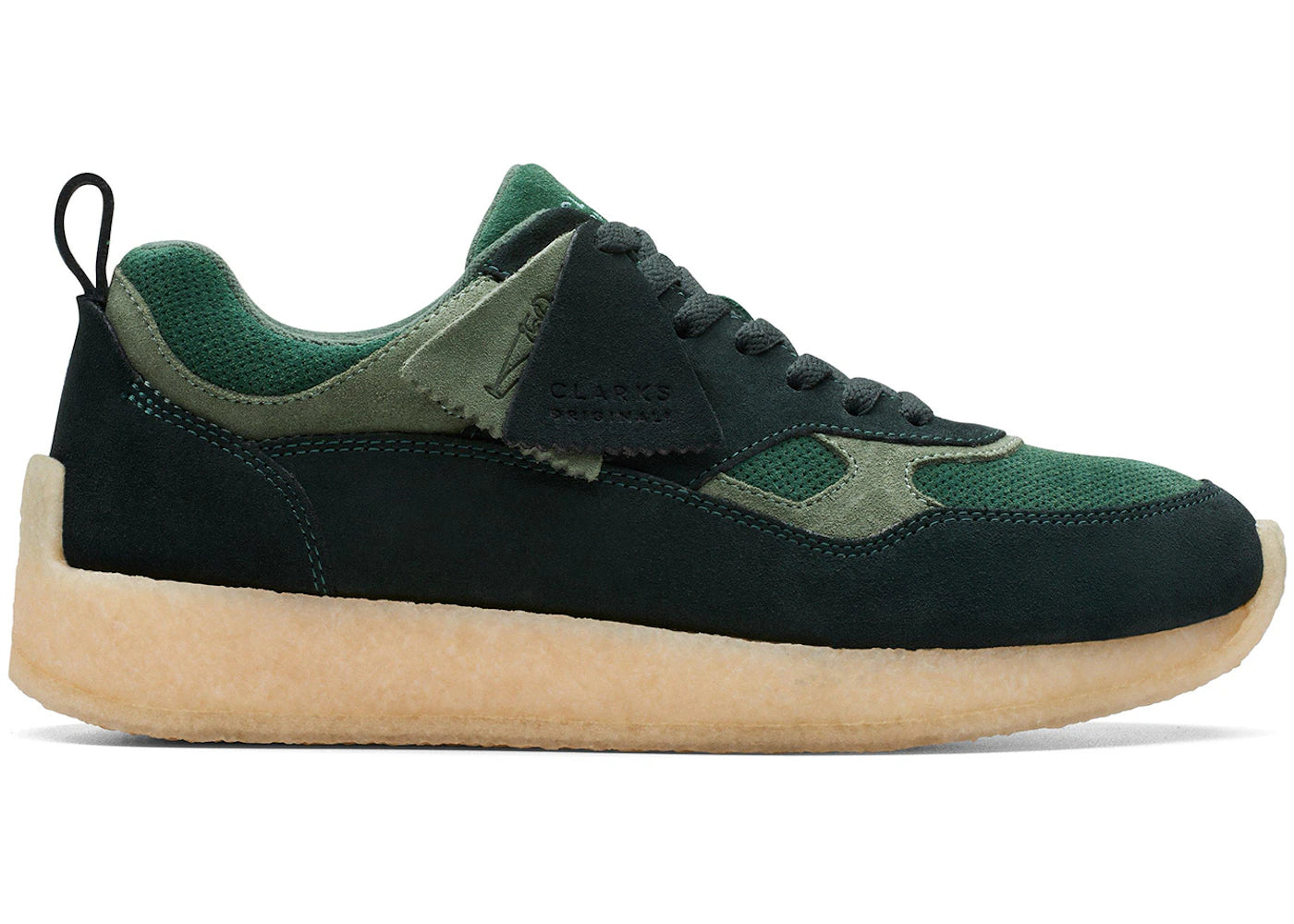 Clarks Originals Lockhill Ronnie Fieg 8th Street Dark Green Combination