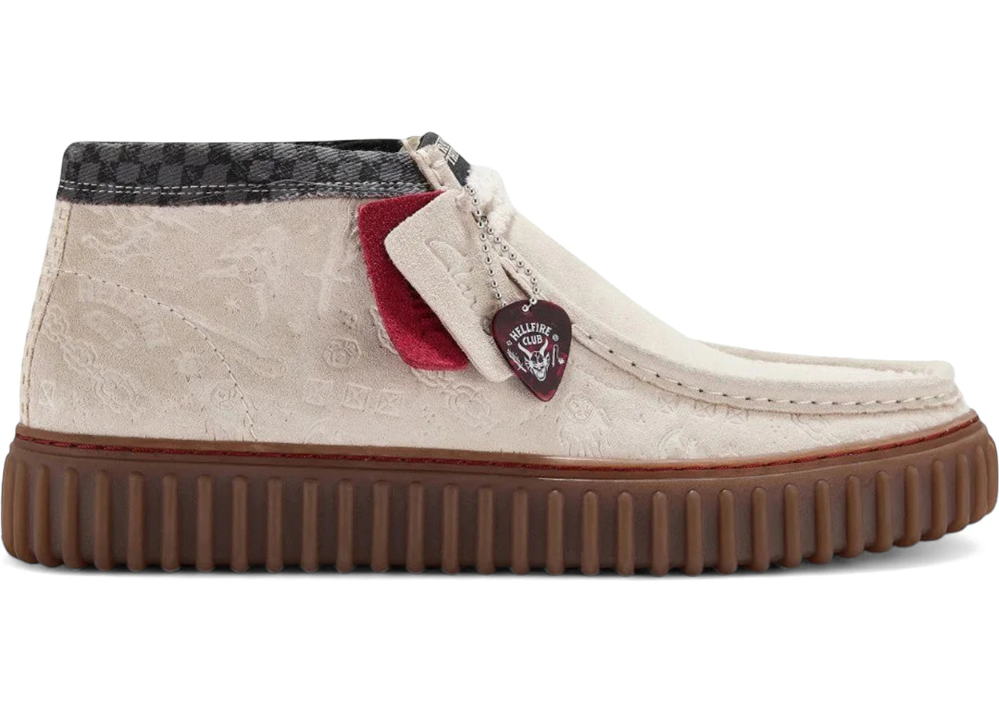 Clarks Originals Torhill Hi Stranger Things Hellfire Club Off White