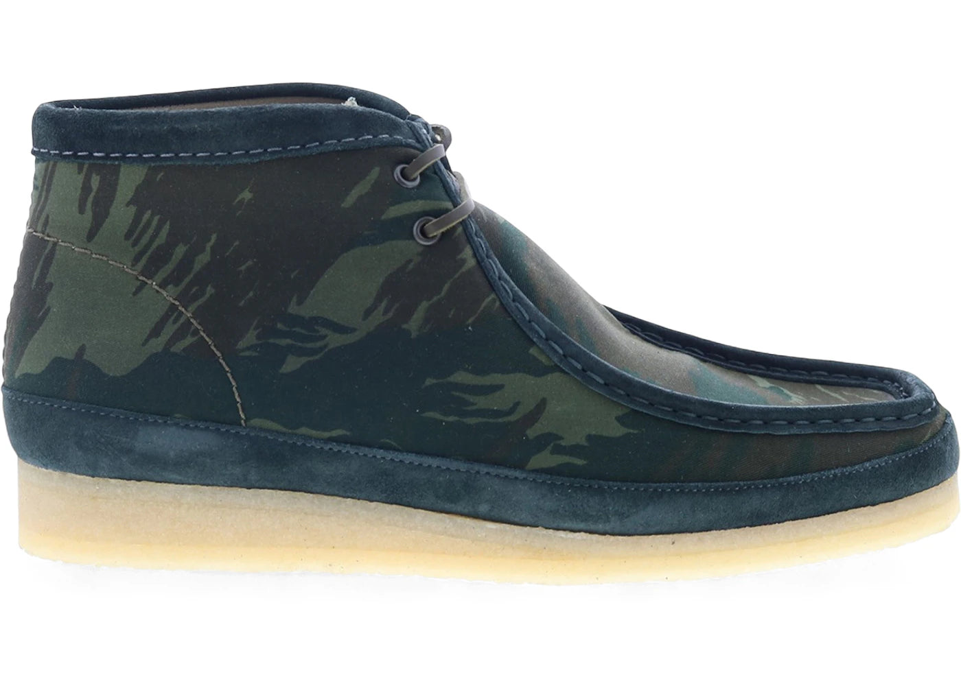 Clarks Originals Wallabee Boot Green Camouflage