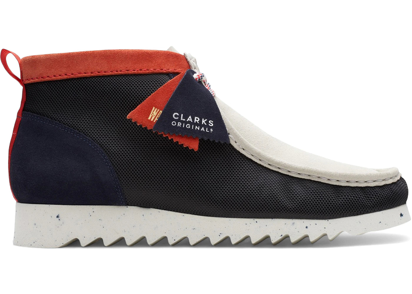 Clarks Originals Wallabee FTRE Ink White Leather