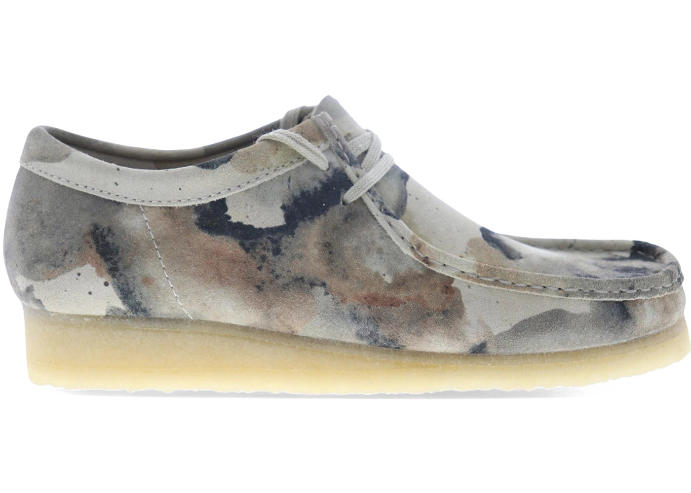 Clarks Originals Wallabee Off White Camoflage