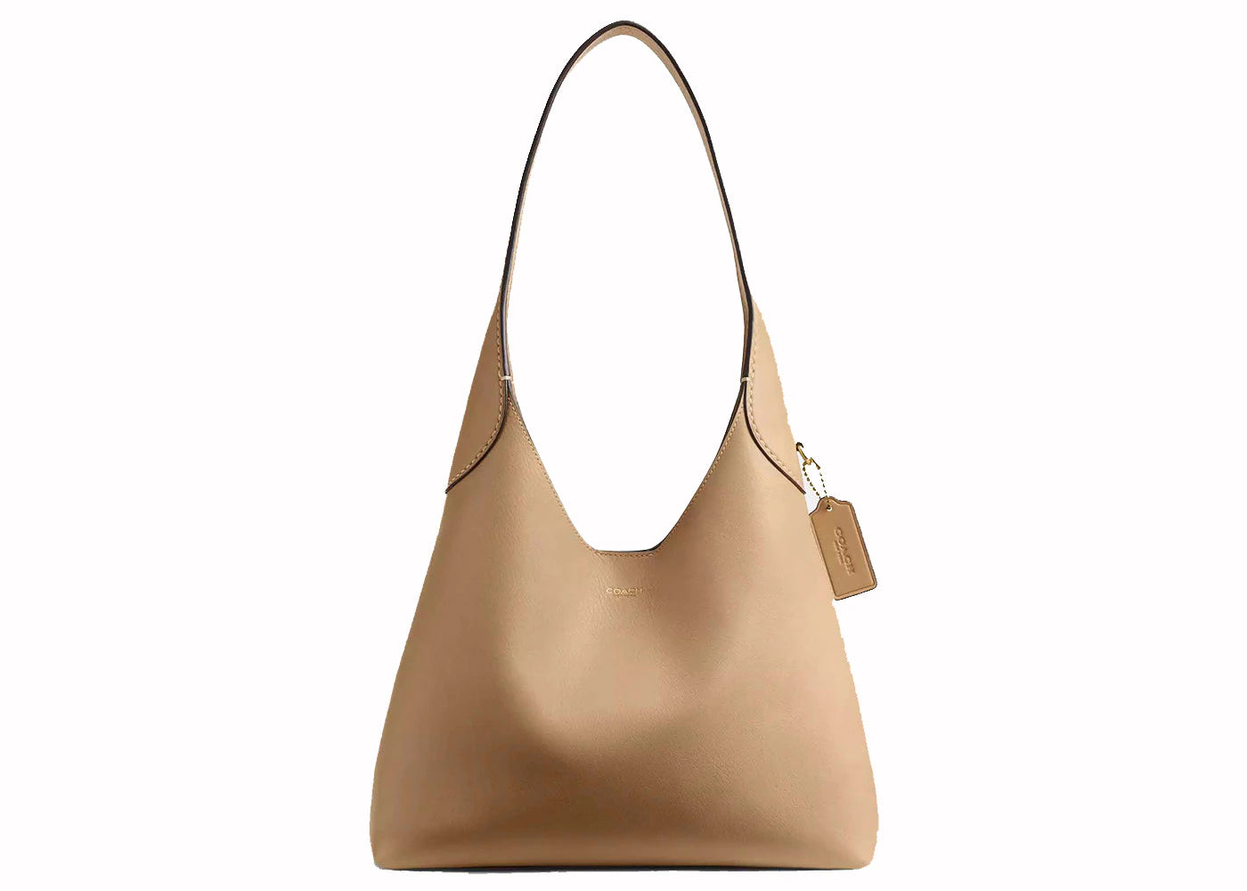 Coach Brooklyn Shoulder Bag 28 Smooth Leather/Brass/Tan