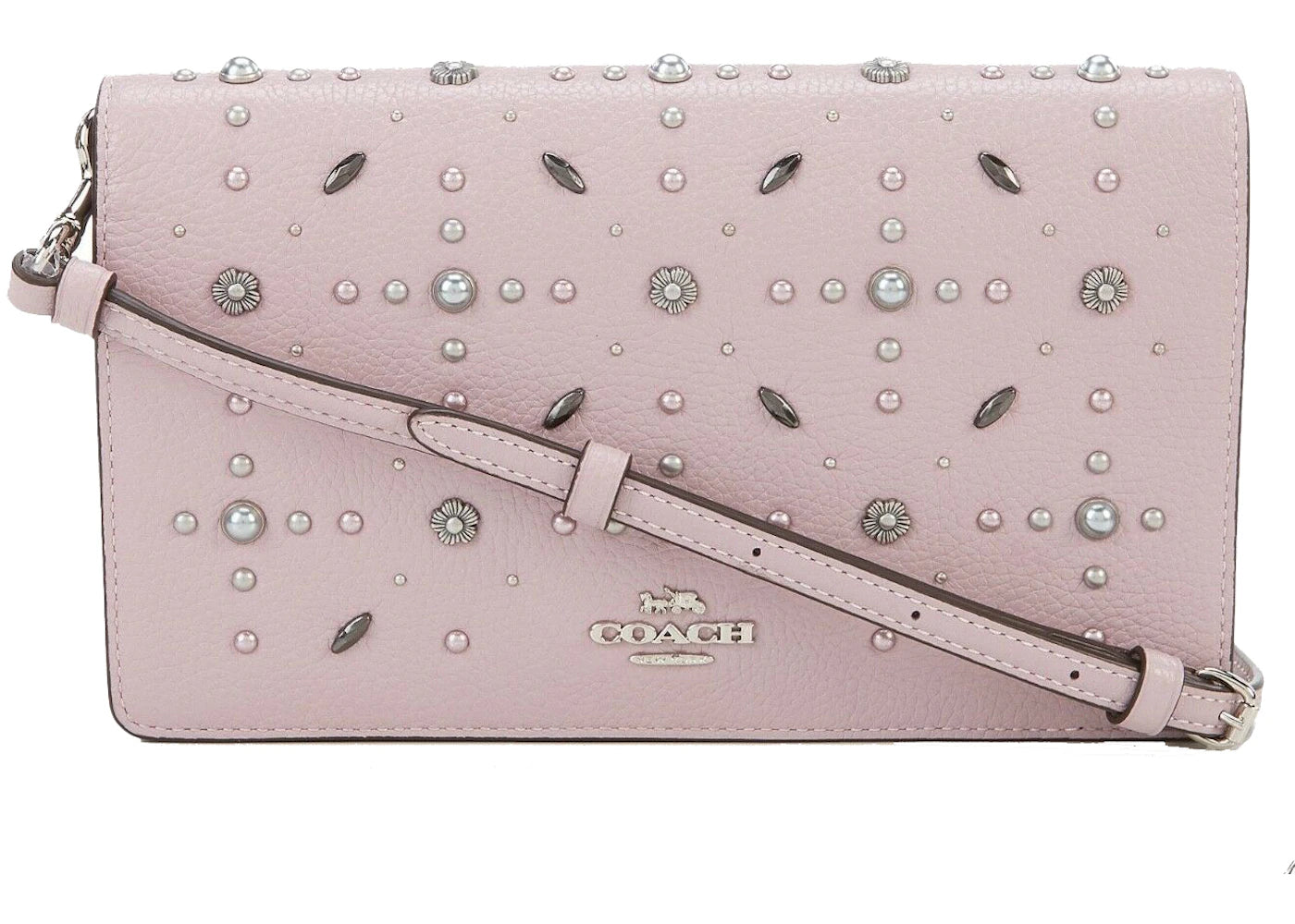 Coach Prarie Clutch Bag Ice Purple