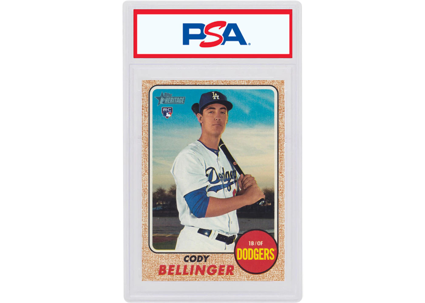 Cody Bellinger 2017 Topps Heritage Rookie #678 (PSA or BGS Graded)