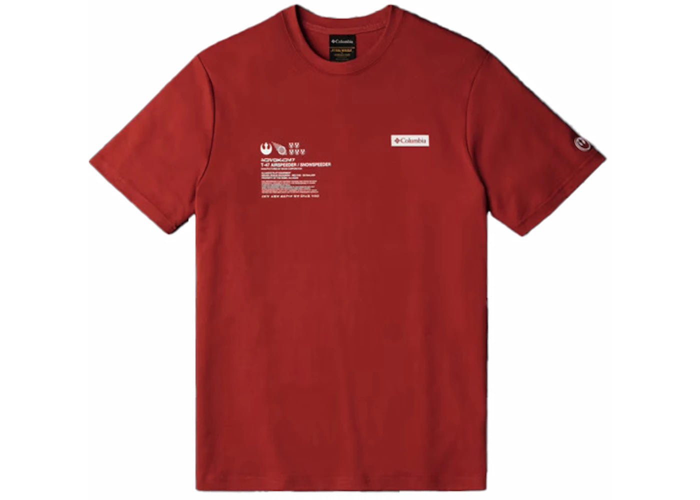 Columbia x Star Wars Skywalker Pilot S/S T-shirt Red