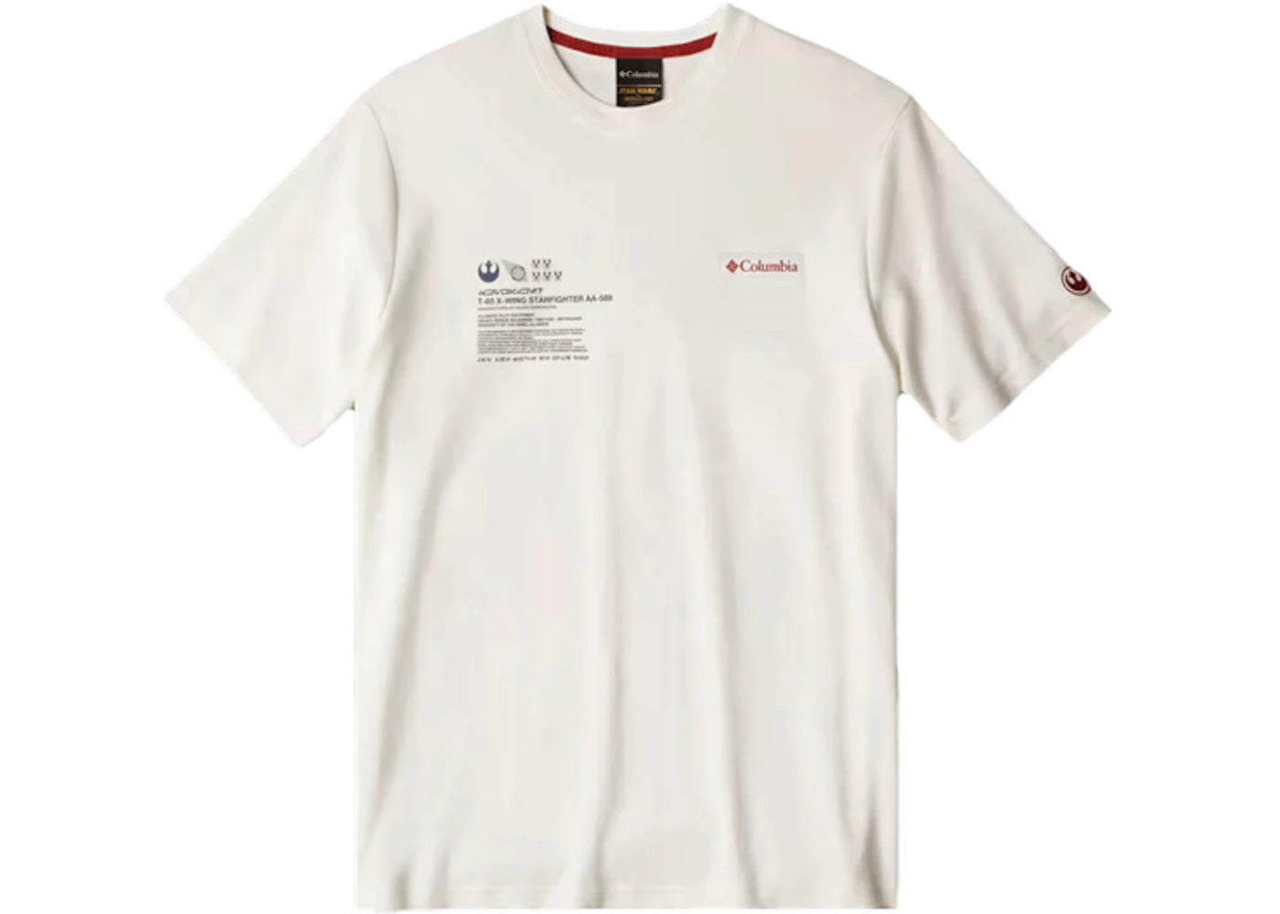 Columbia x Star Wars Skywalker Pilot S/S T-shirt White