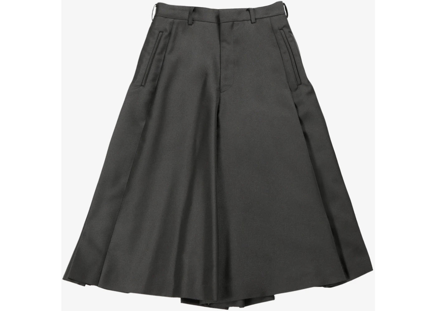 Comme des Garcons Casual Wide Leg Pants Black