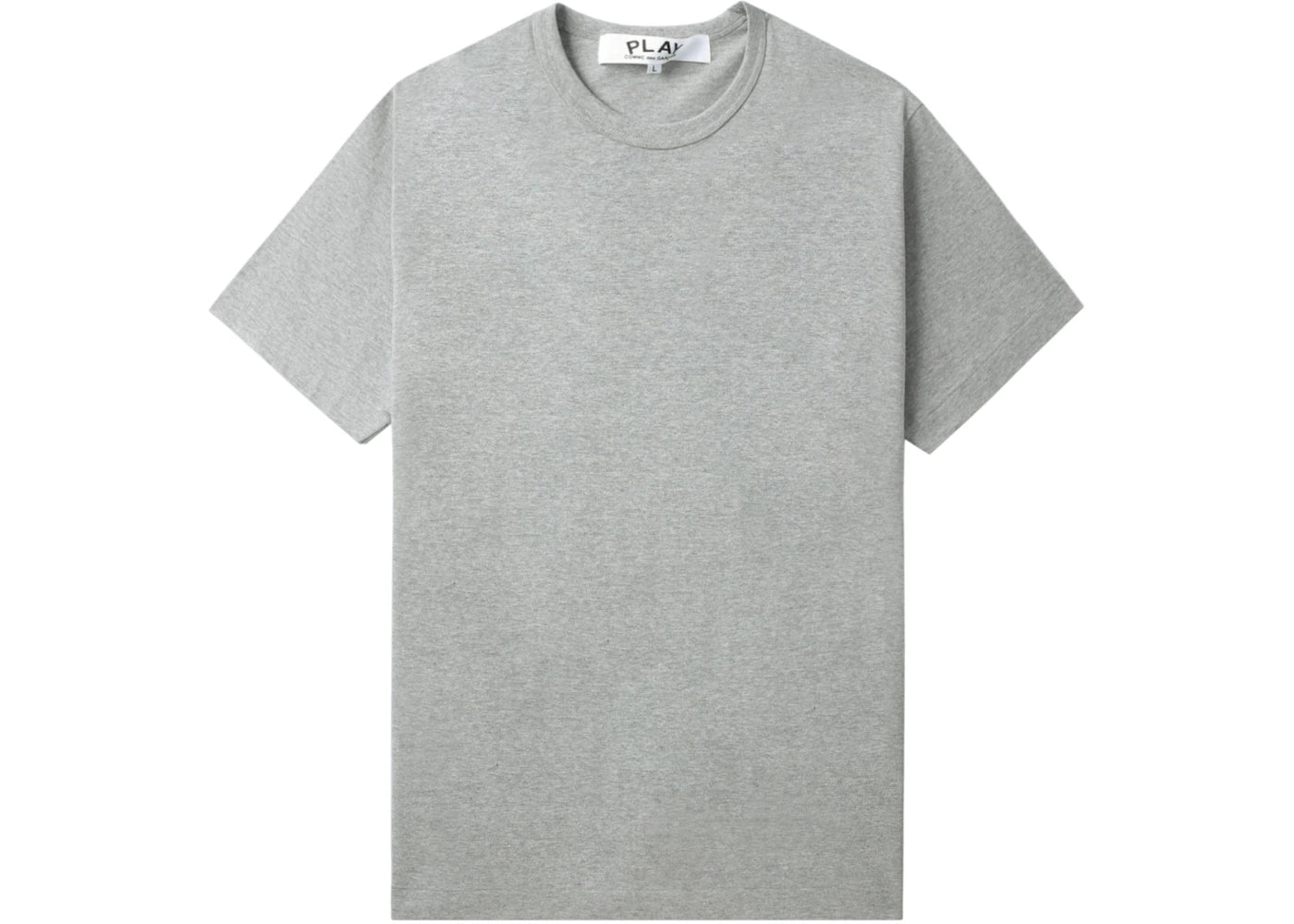 Comme des Garcons PLAY Heart Emblem Tee Grey