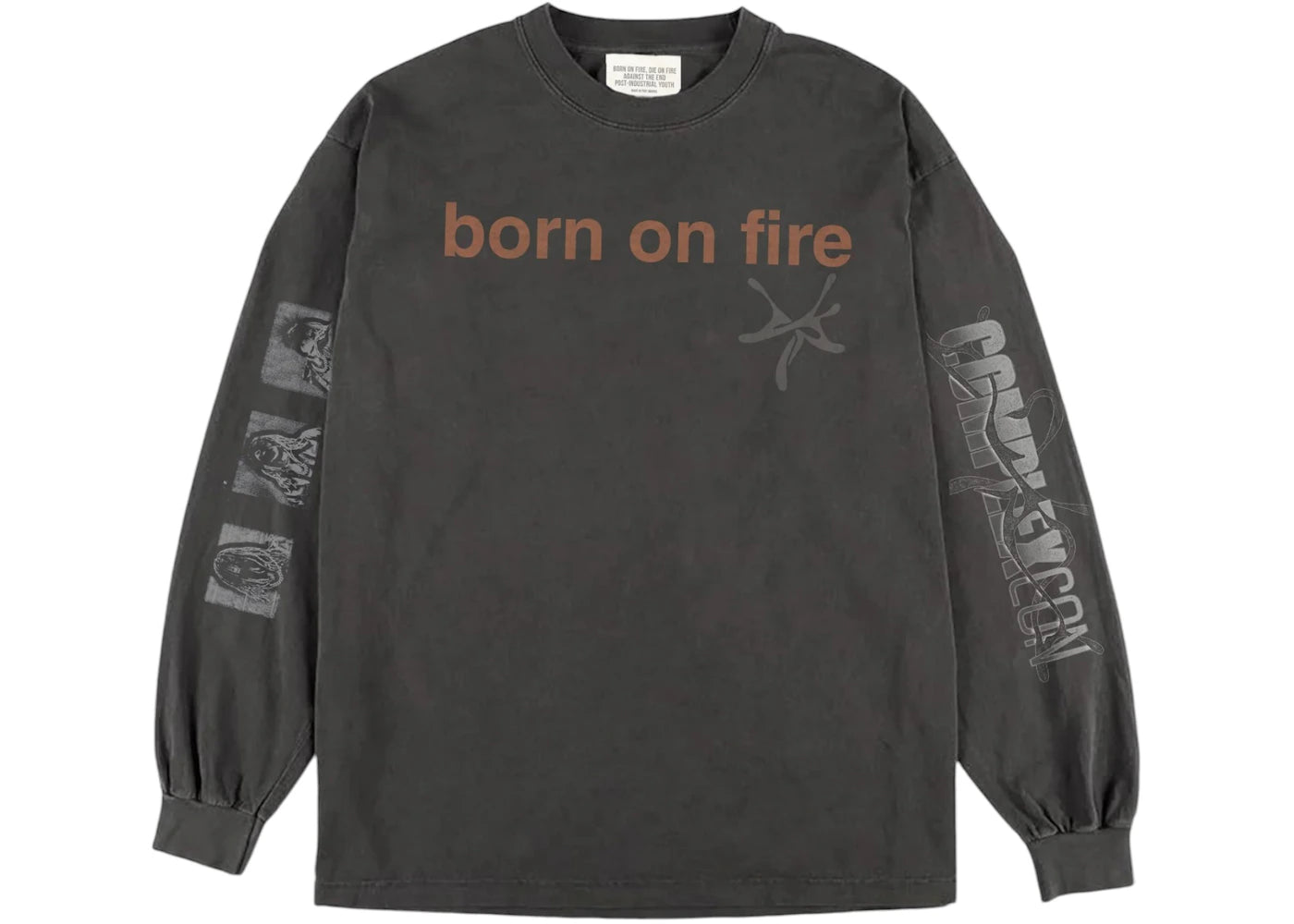 ComplexCon x Young Thug Uy Scuti x Born On Fire L/S Tee Black