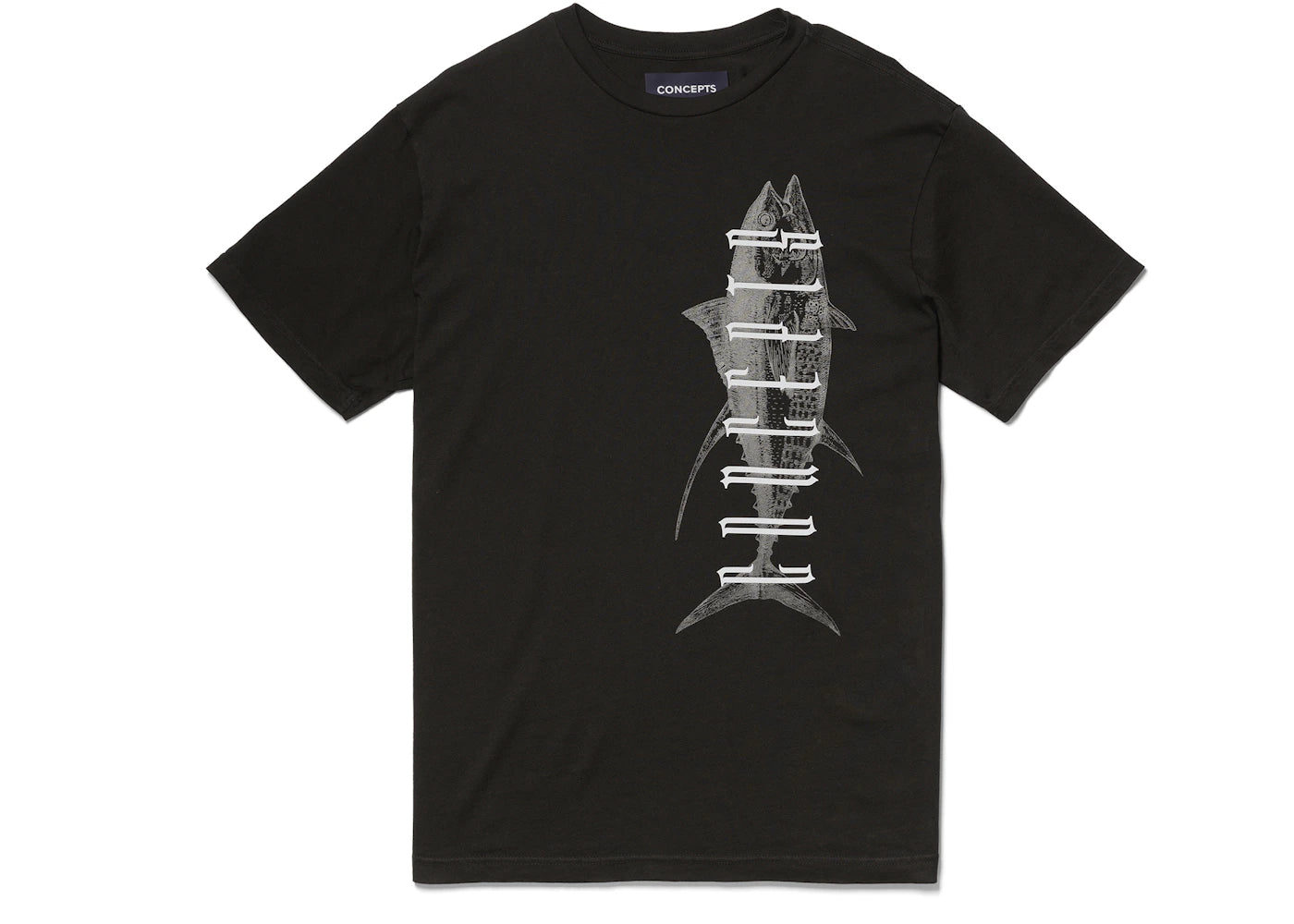 Concepts Gothic Fish Tee Black