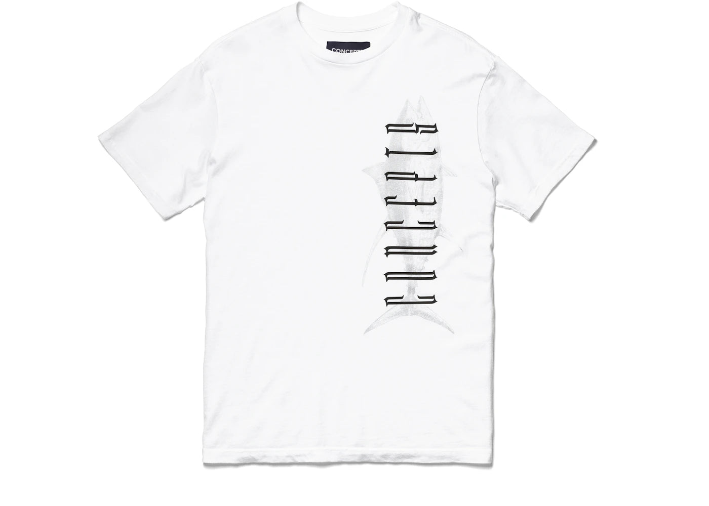 Concepts Gothic Fish Tee White