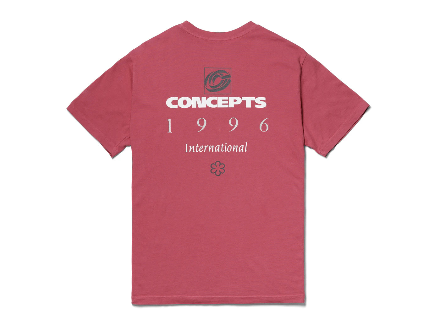 Concepts Three Stars Tee Garnet Rose