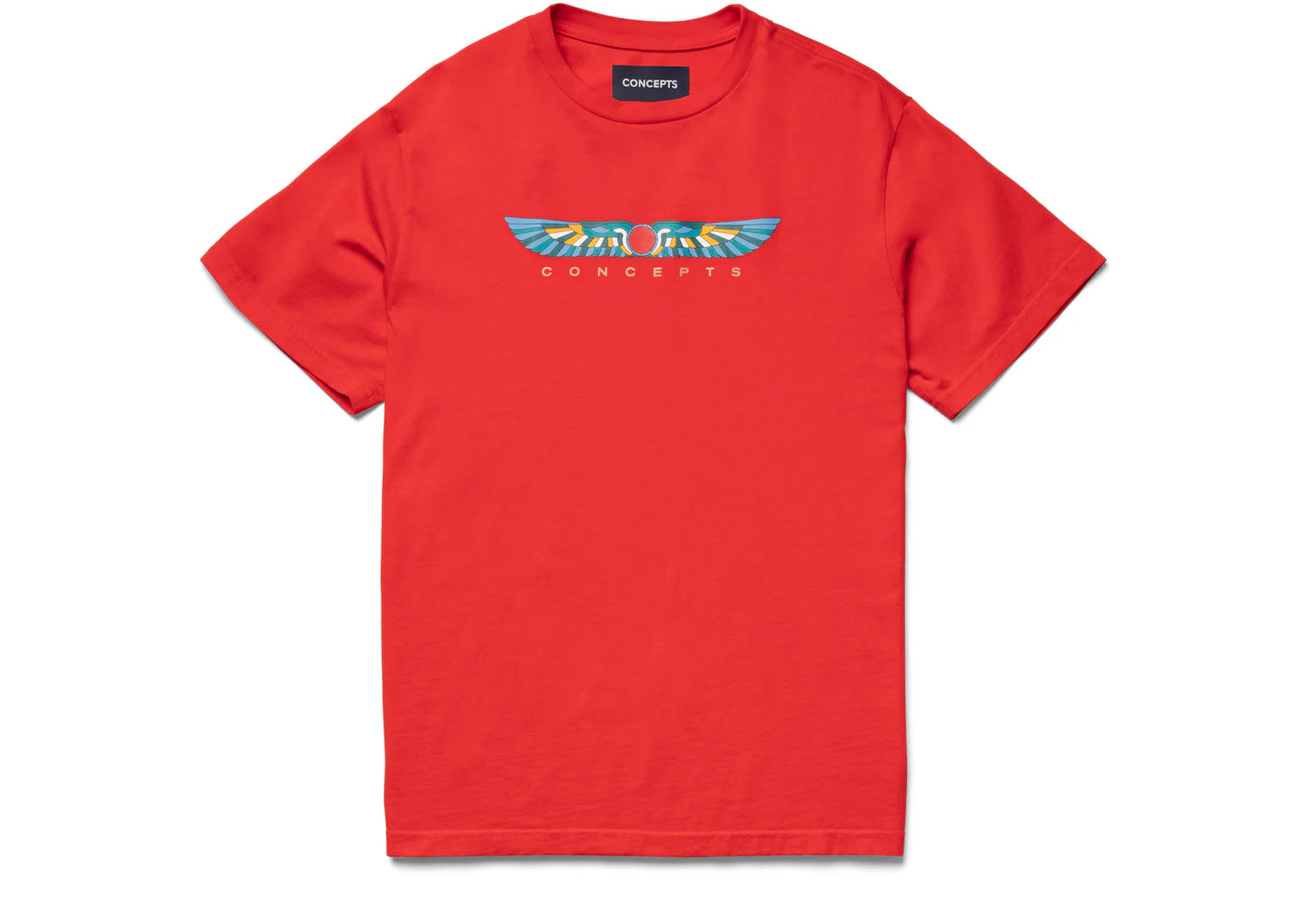 Concepts Winged Sun Tee Carnelian