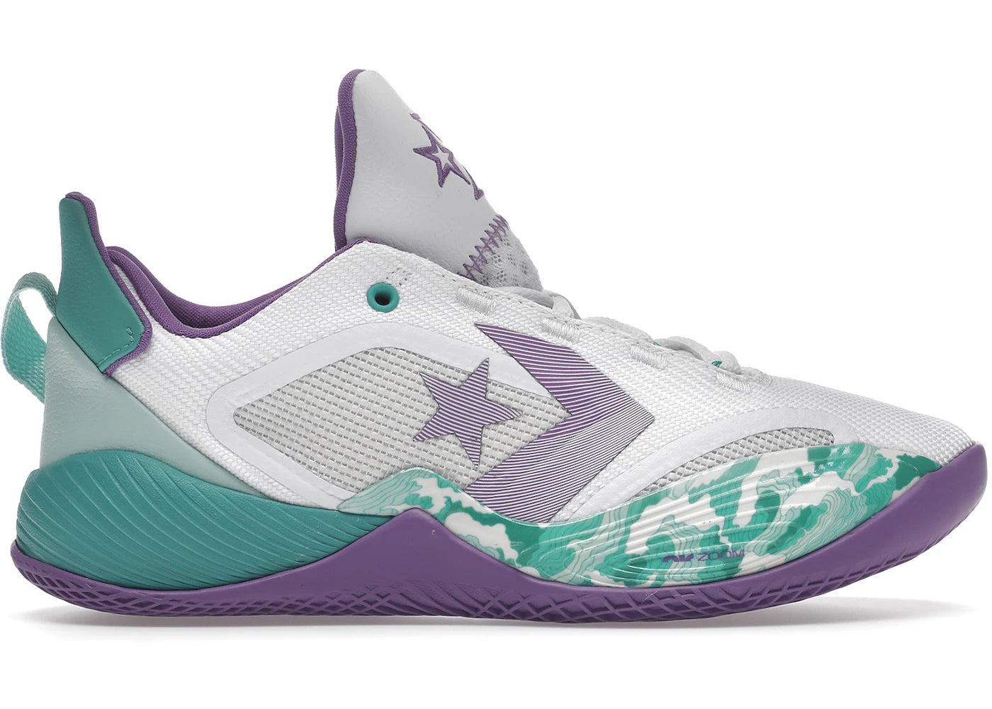 Converse All Star BB Shift White Pixel Purple