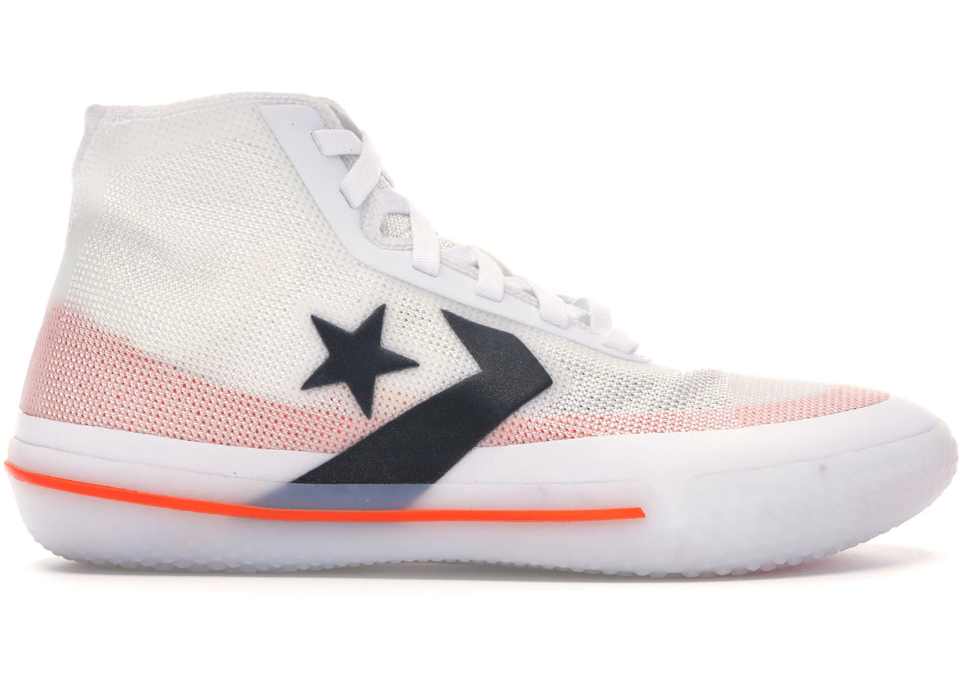Converse All Star Pro BB White Black Orange