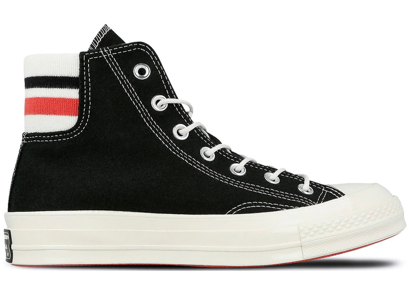 Converse Chuck Taylor All Star 70 Hi Black Sedona Red