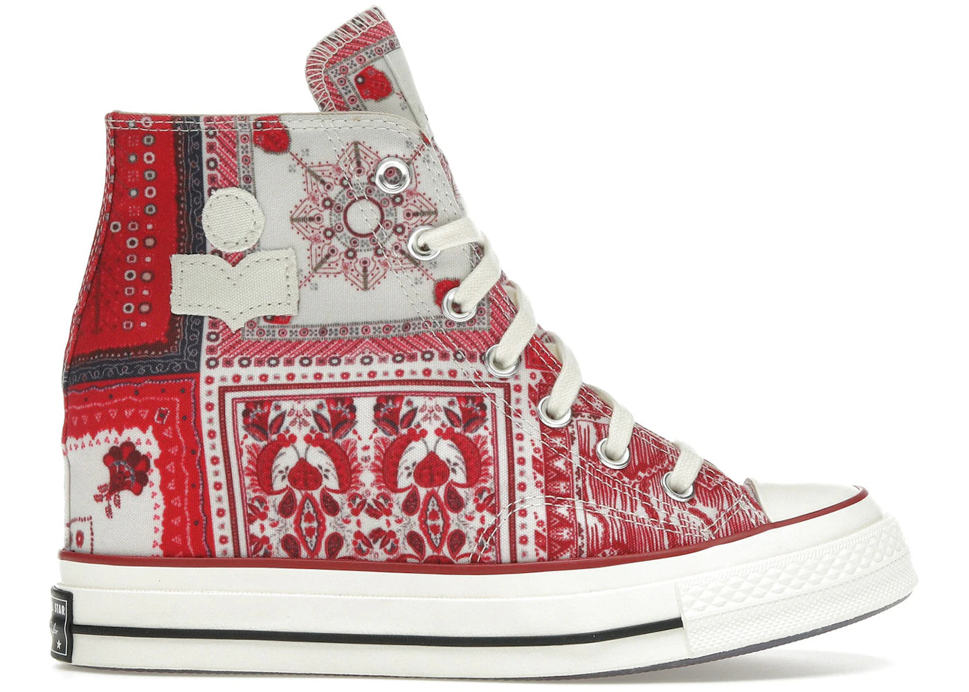 Converse Chuck 70 Internal Wedge Hi Isabel Marant Vanilla Ice Red (Women's)