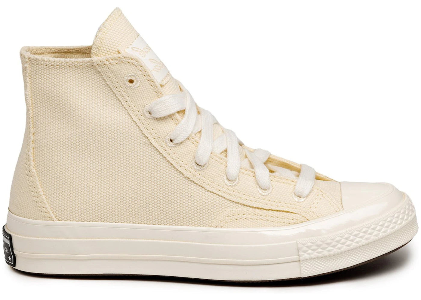 Converse Chuck Taylor All Star 70 Hi Raw Edge Yellow Egret