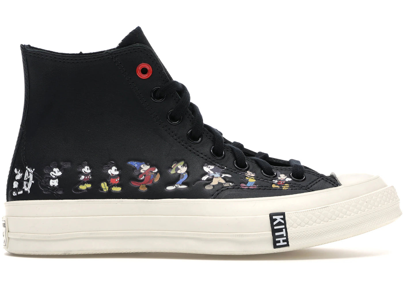 Converse Chuck Taylor All Star 70 Hi Kith x Disney Black