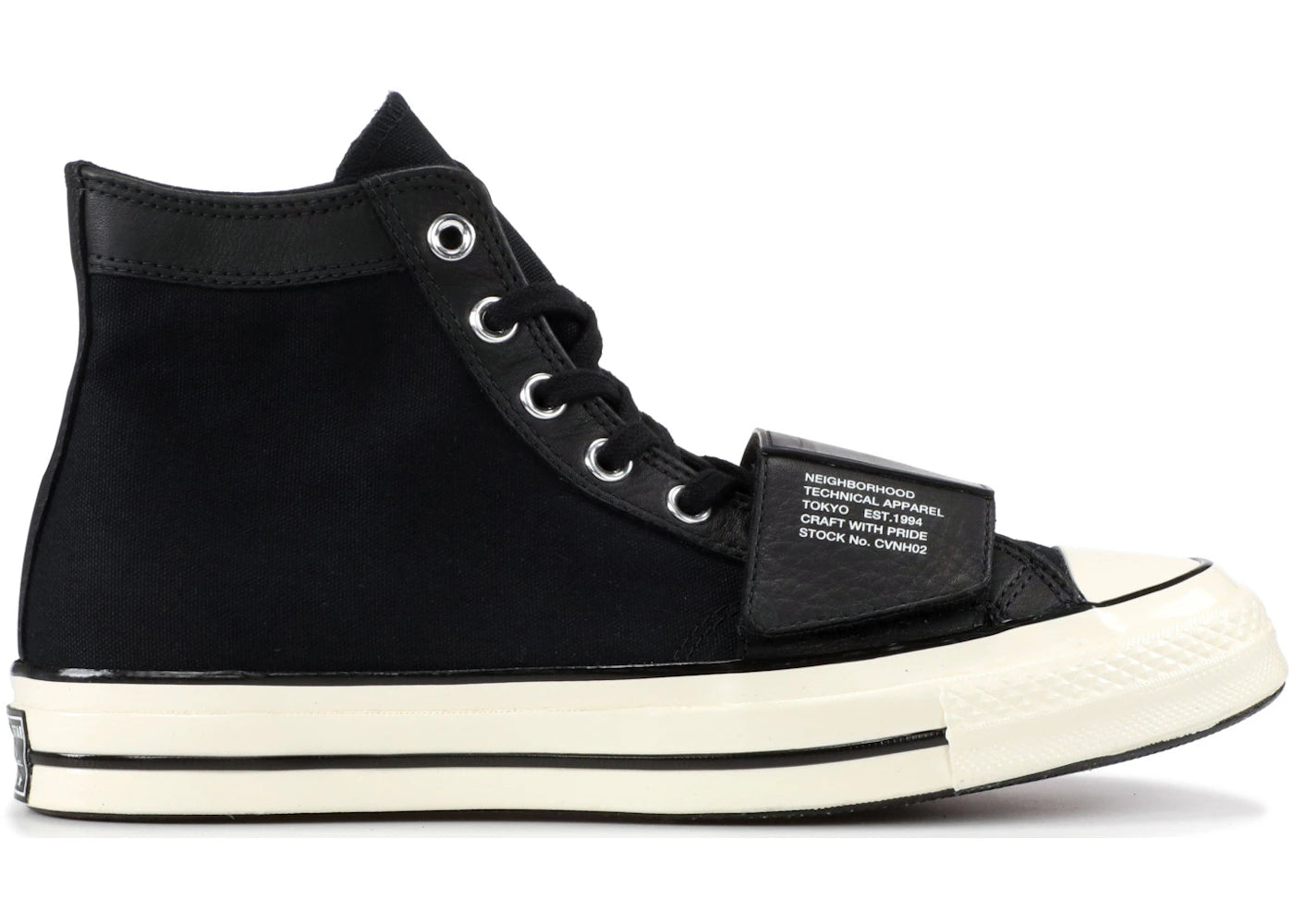 Converse Chuck Taylor All Star 70 Hi Neighborhood Black