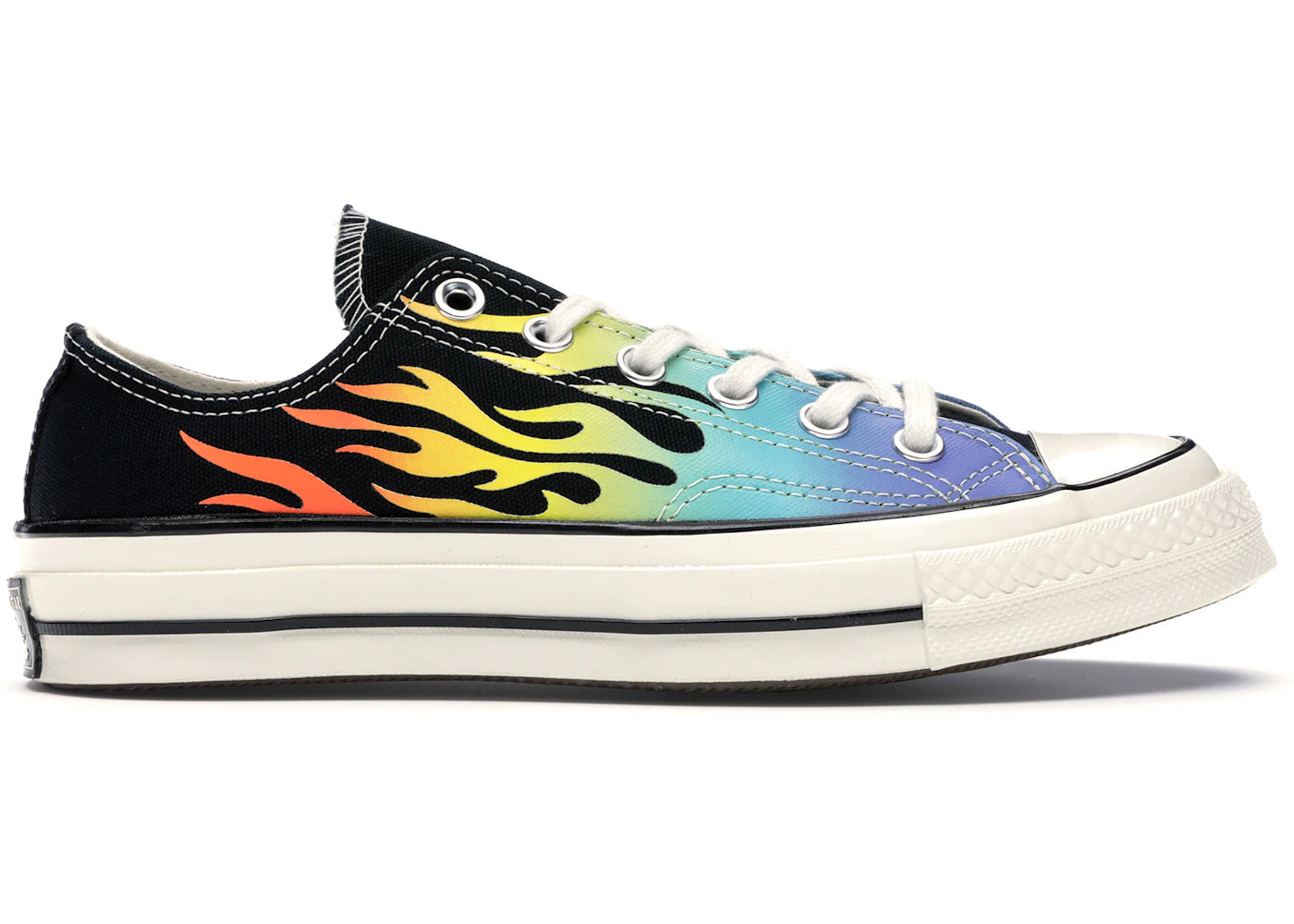 Converse Chuck Taylor All Star 70 Ox Flaming Archive Print