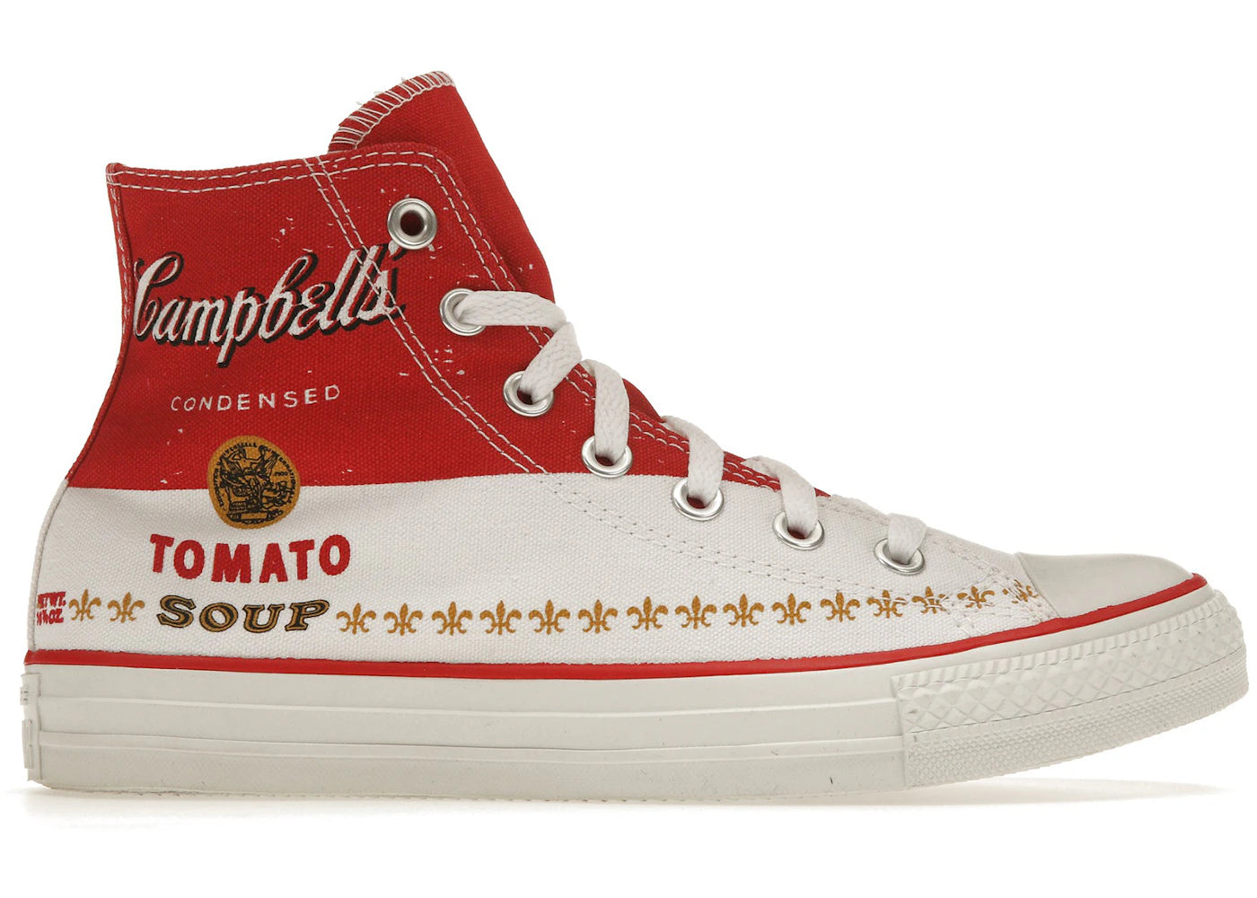 Converse Chuck Taylor All Star CT Hi Casino Andy Warhol Campbell's Soup