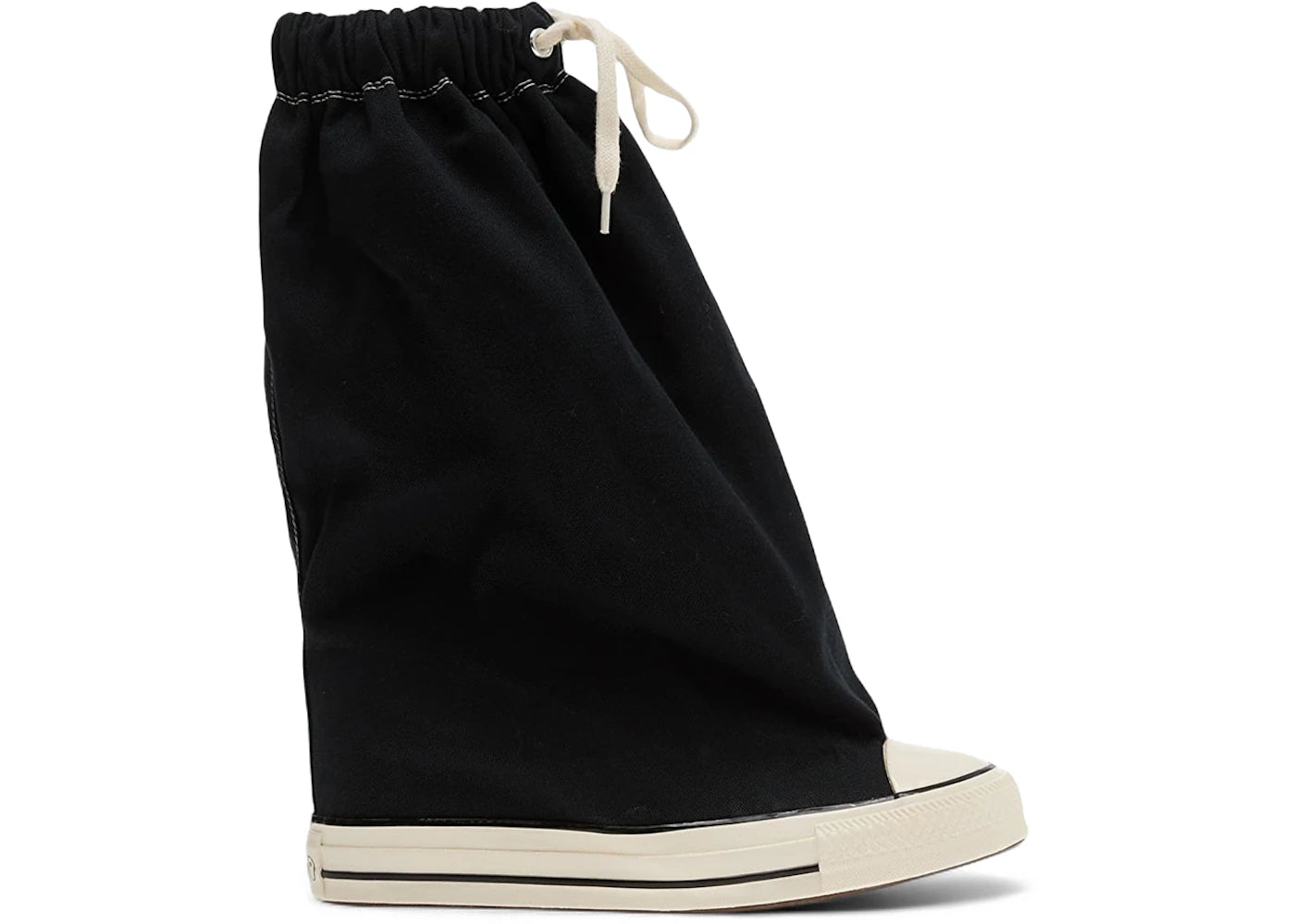 Converse Chuck Taylor All Star XHi Slouch Wedge Vaquera Black (Women's)