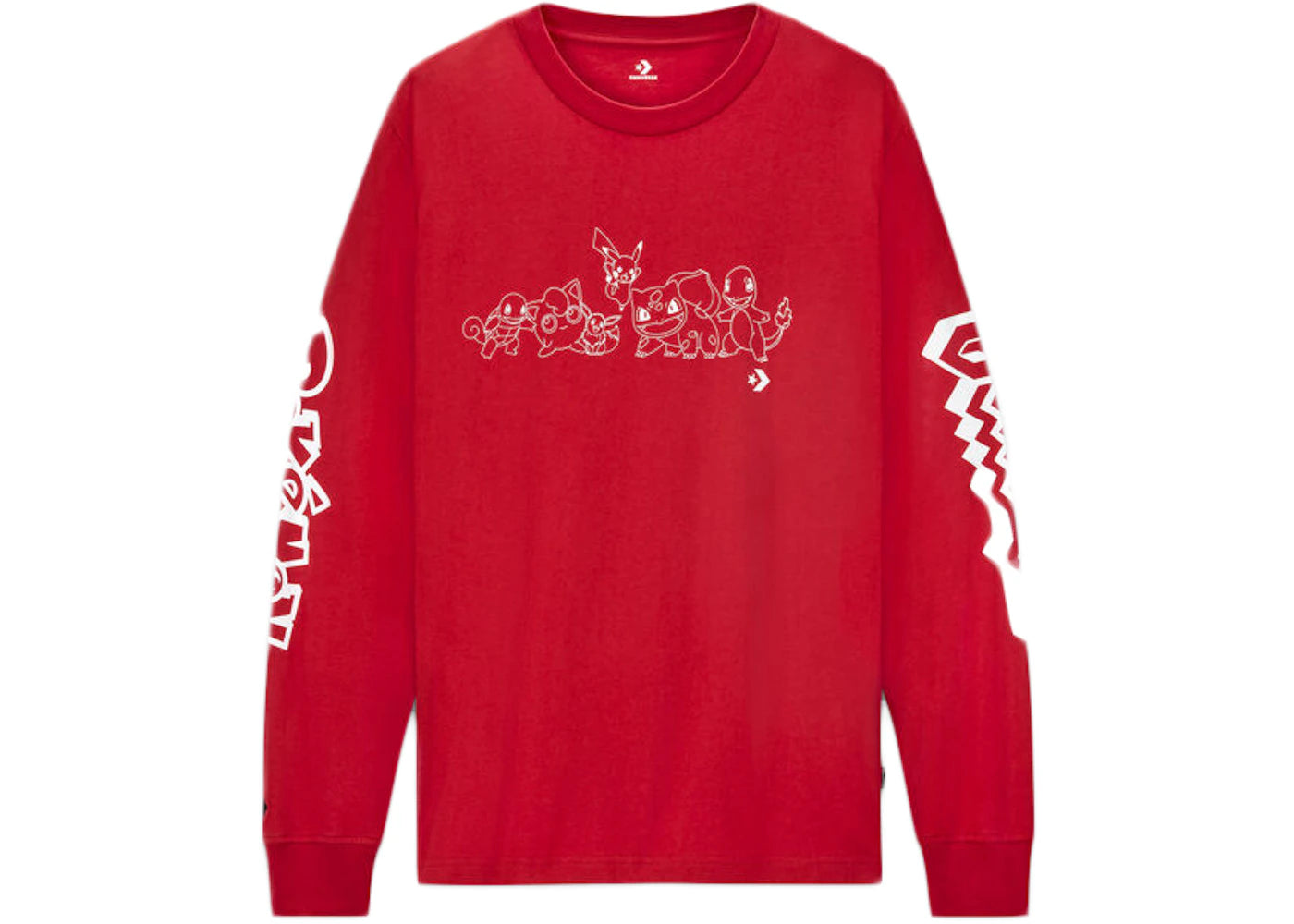 Converse Pokemon Team L/S T-shirt Red