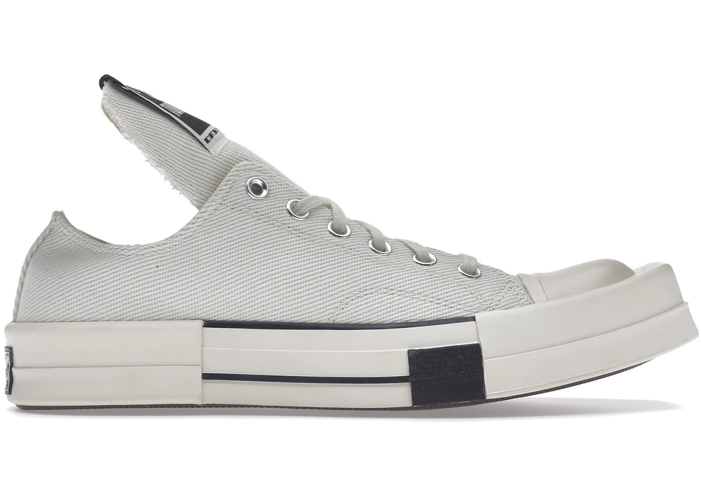 Converse TURBODRK Chuck Taylor All Star 70 Ox Rick Owens DRKSHDW White