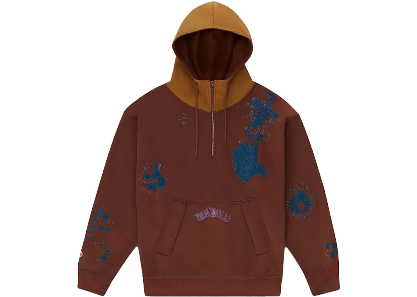 Converse x Bandulu Hoodie Brown/Cappuccino