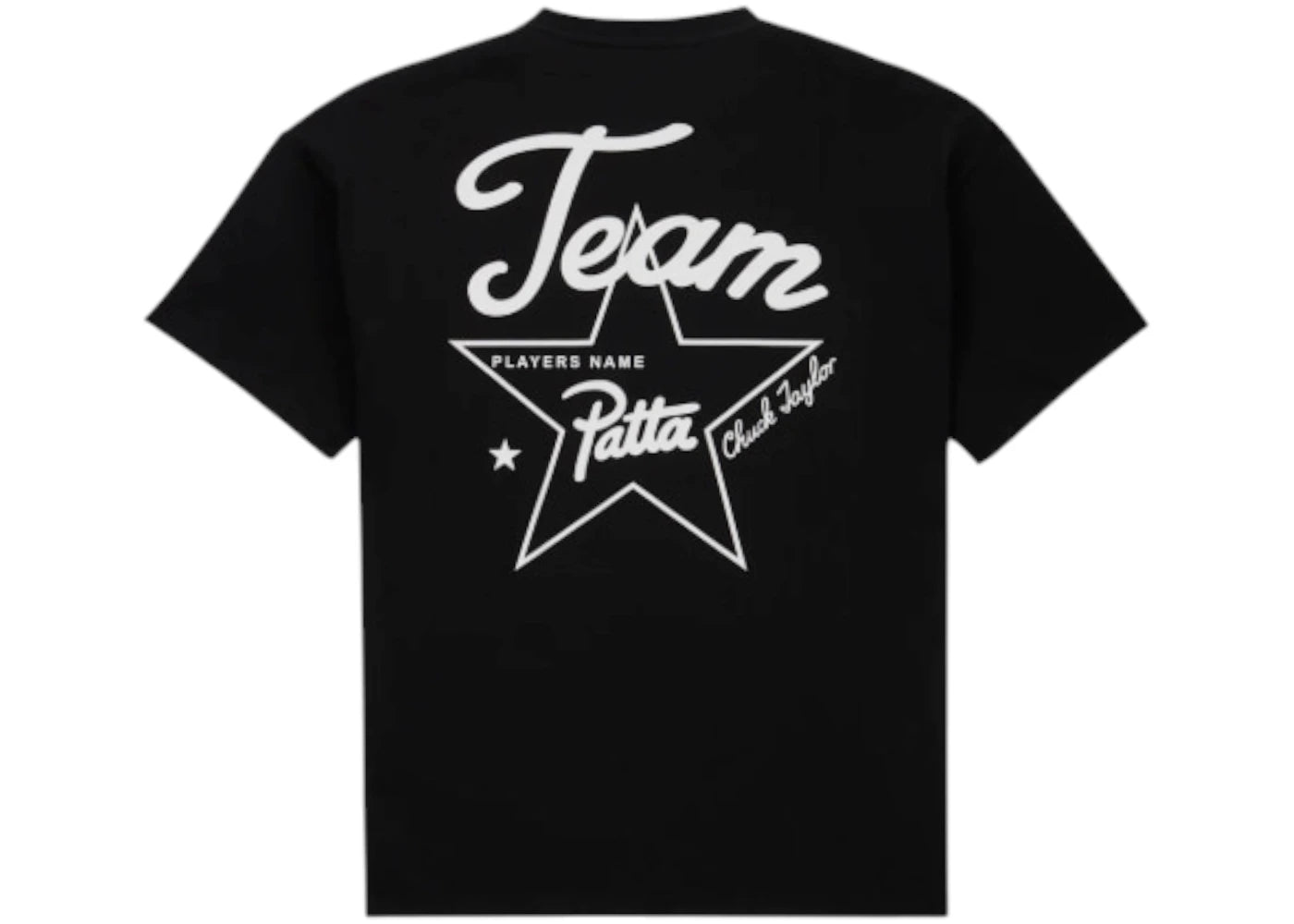 Converse x Patta Gold Standard T-shirt Black