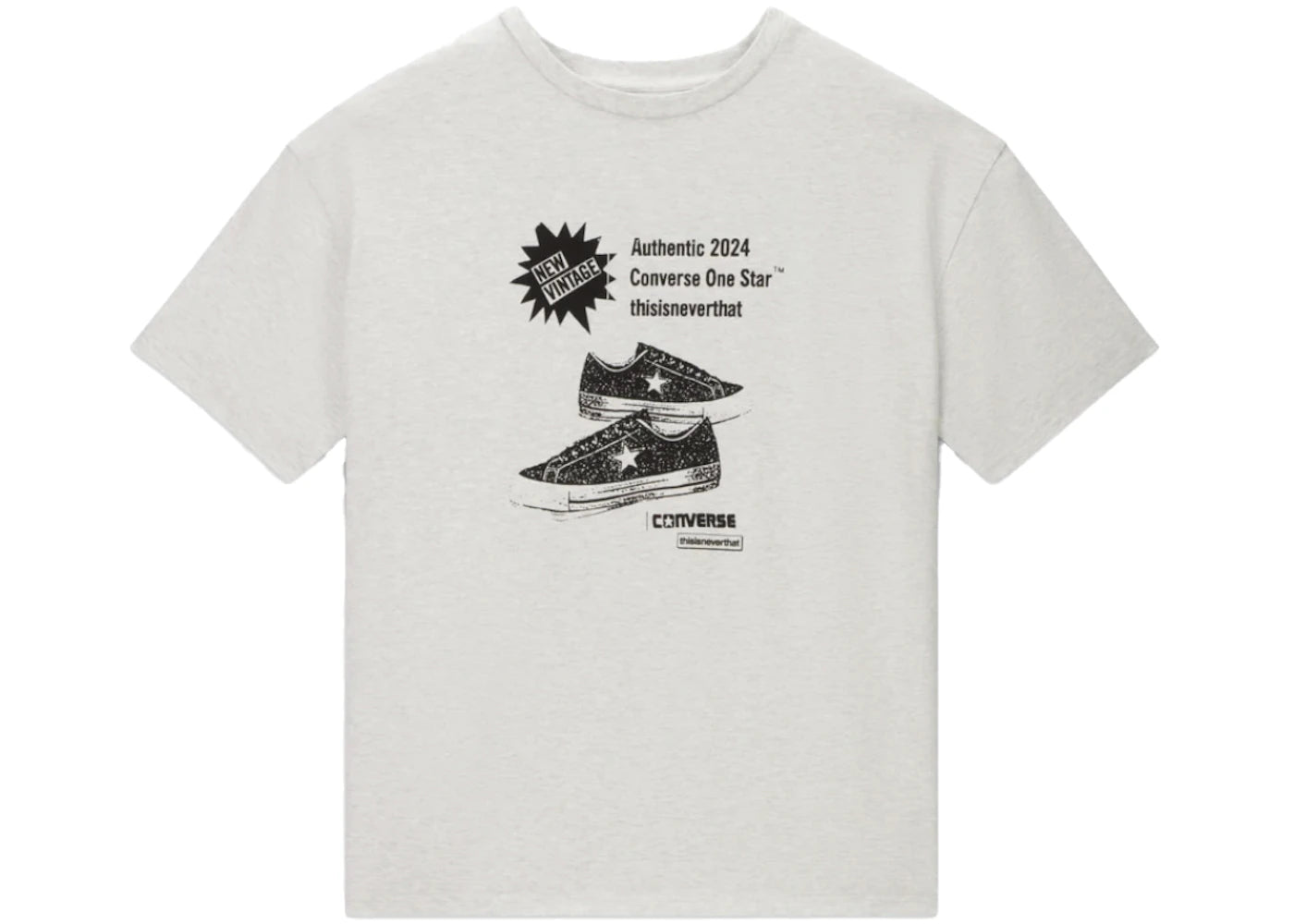 Converse x thisisneverthat Grid T-shirt Ash Heather