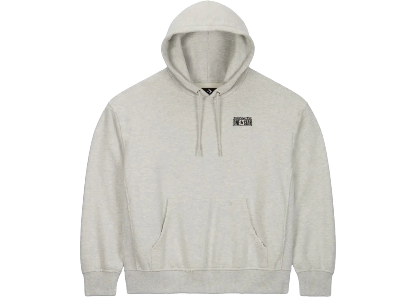 Converse x thisisneverthat Washed Hoodie Ash Grey