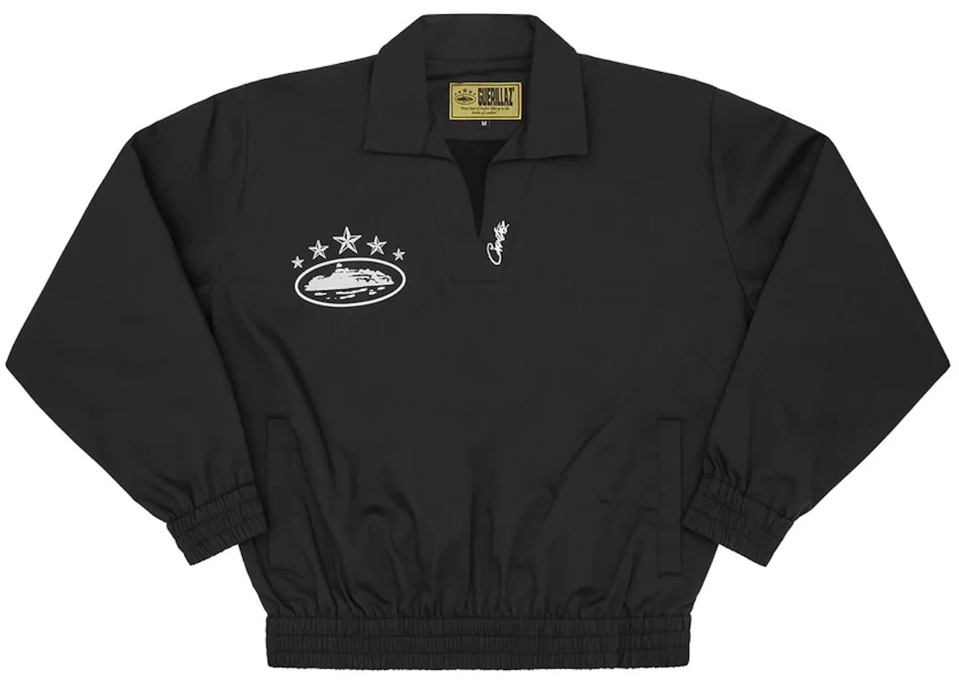 Corteiz 5 Starz Special Edition Guerillaz Drilltop Black