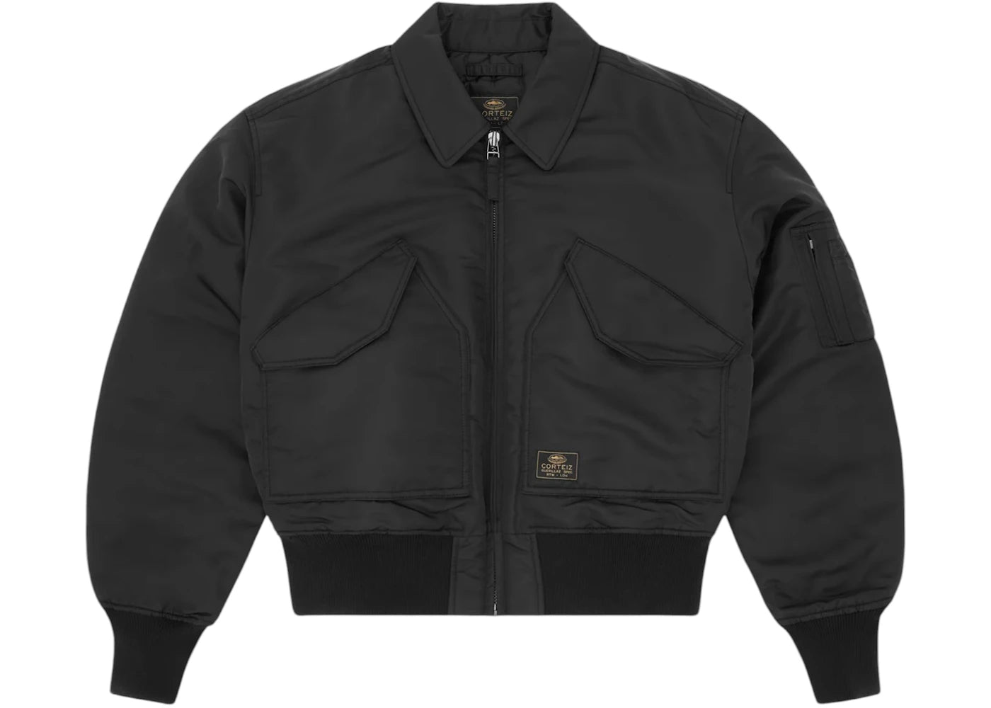 Corteiz Alcatraz Bomber V2 Jacket Black