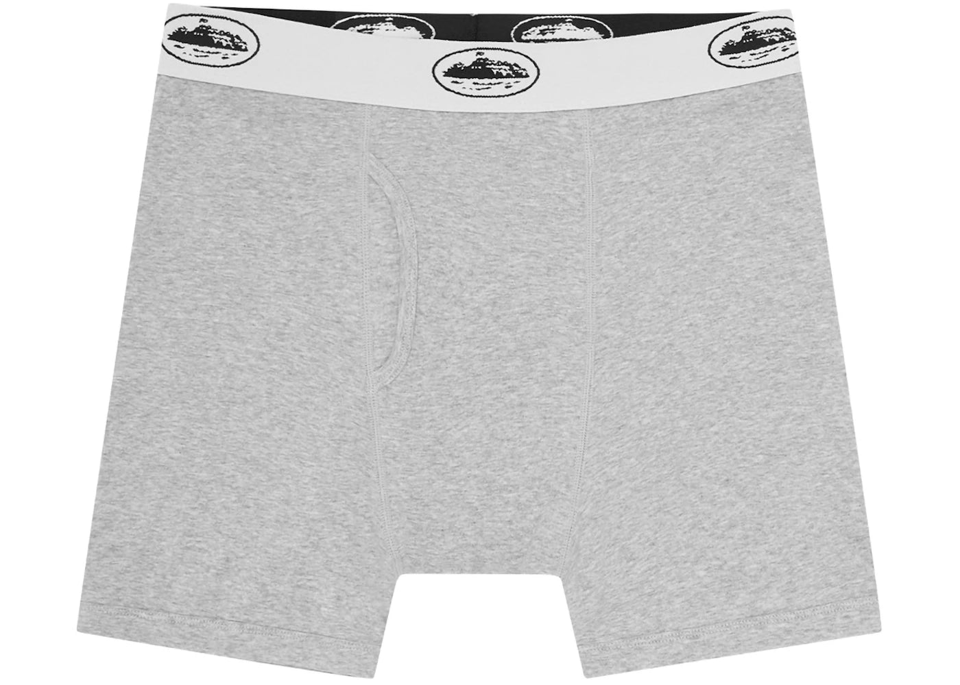 Corteiz Alcatraz Boxers (3 Pack) Grey