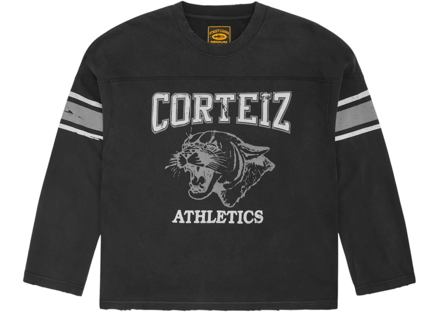 Corteiz Athletics Heavyweight L/S Top Black