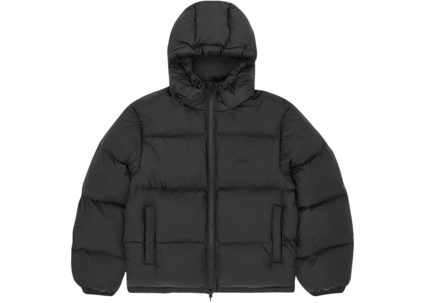 Corteiz Bolo Down Jacket Triple Black
