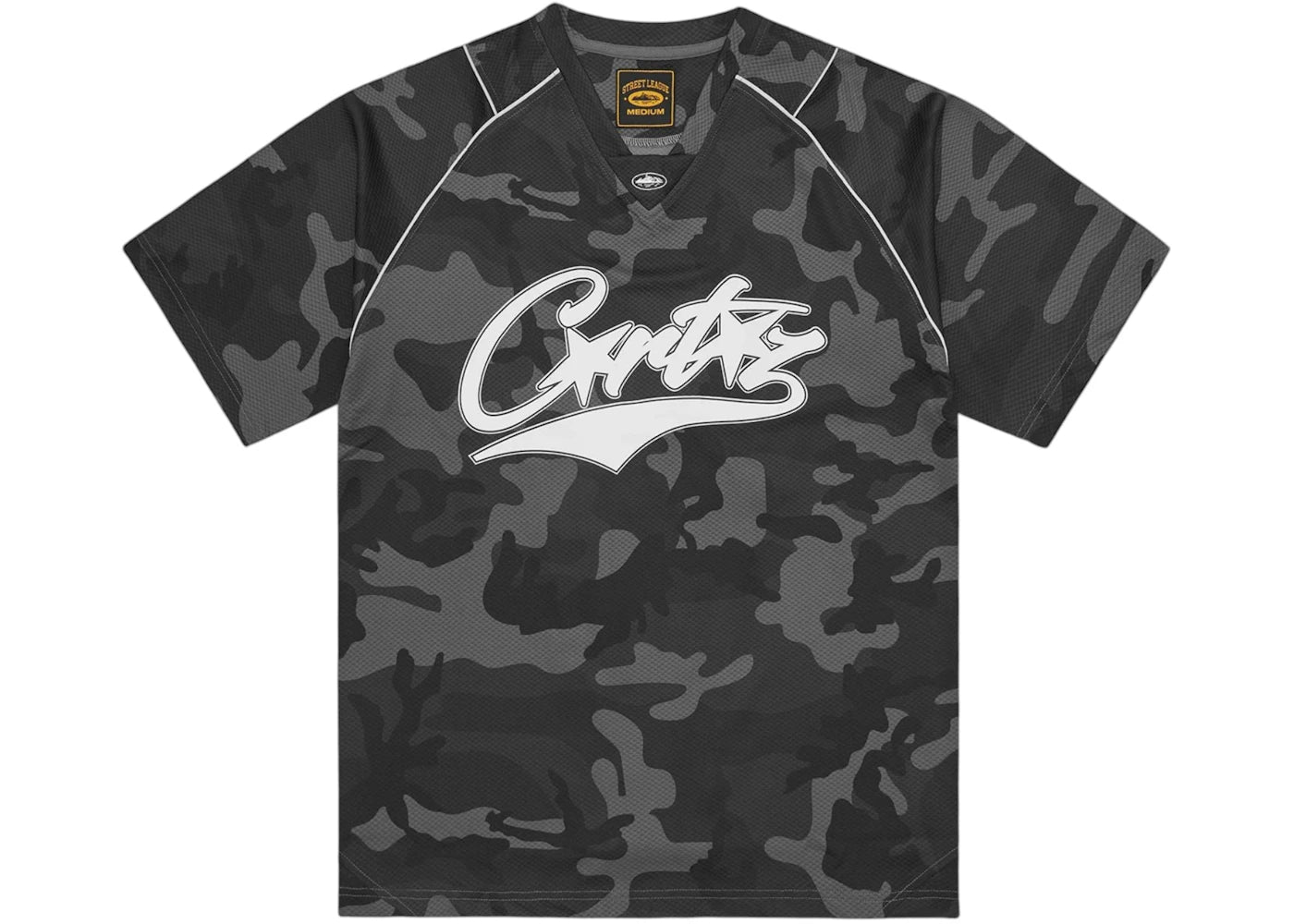 Corteiz BTR Practice Top Black Camo