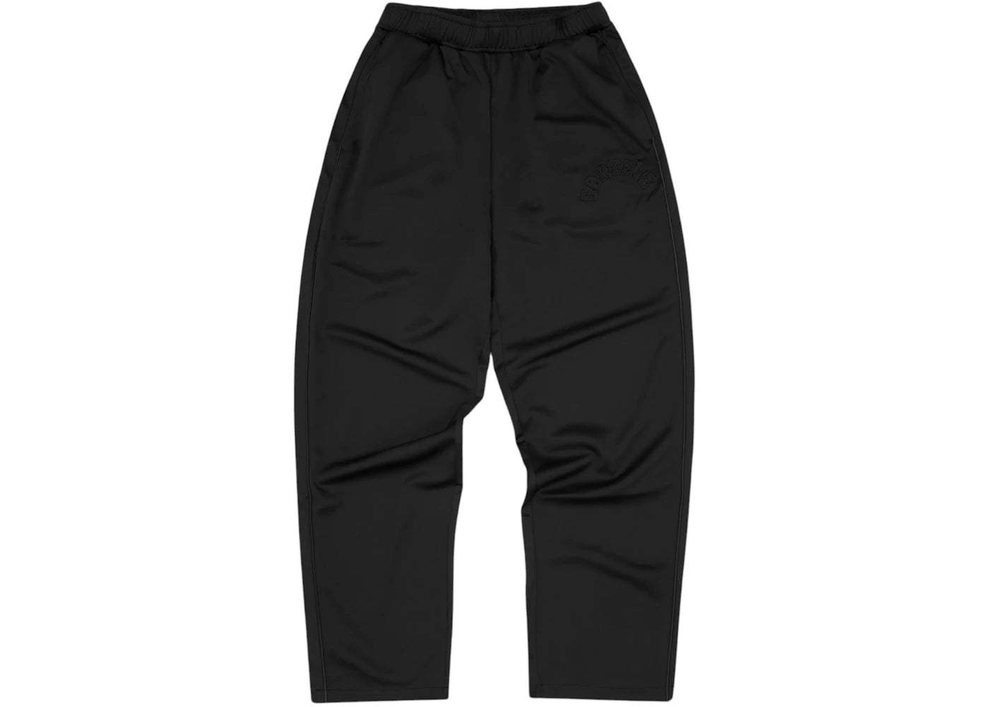 Corteiz Crest Arch Track Pant Triple Black