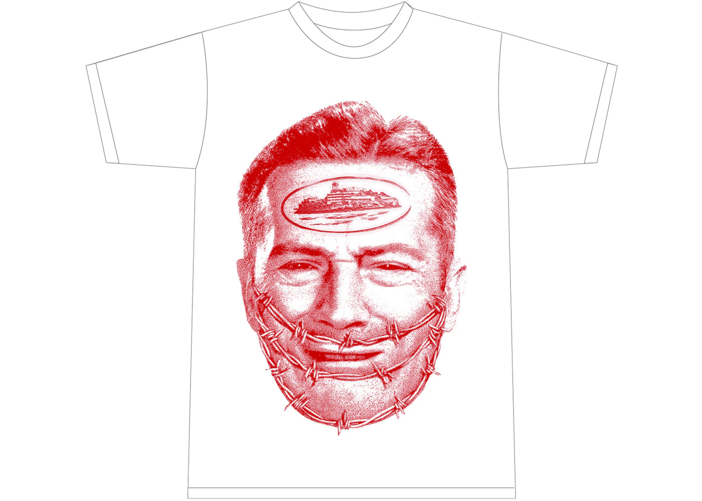 Corteiz Dead Prezzy T-shirt White