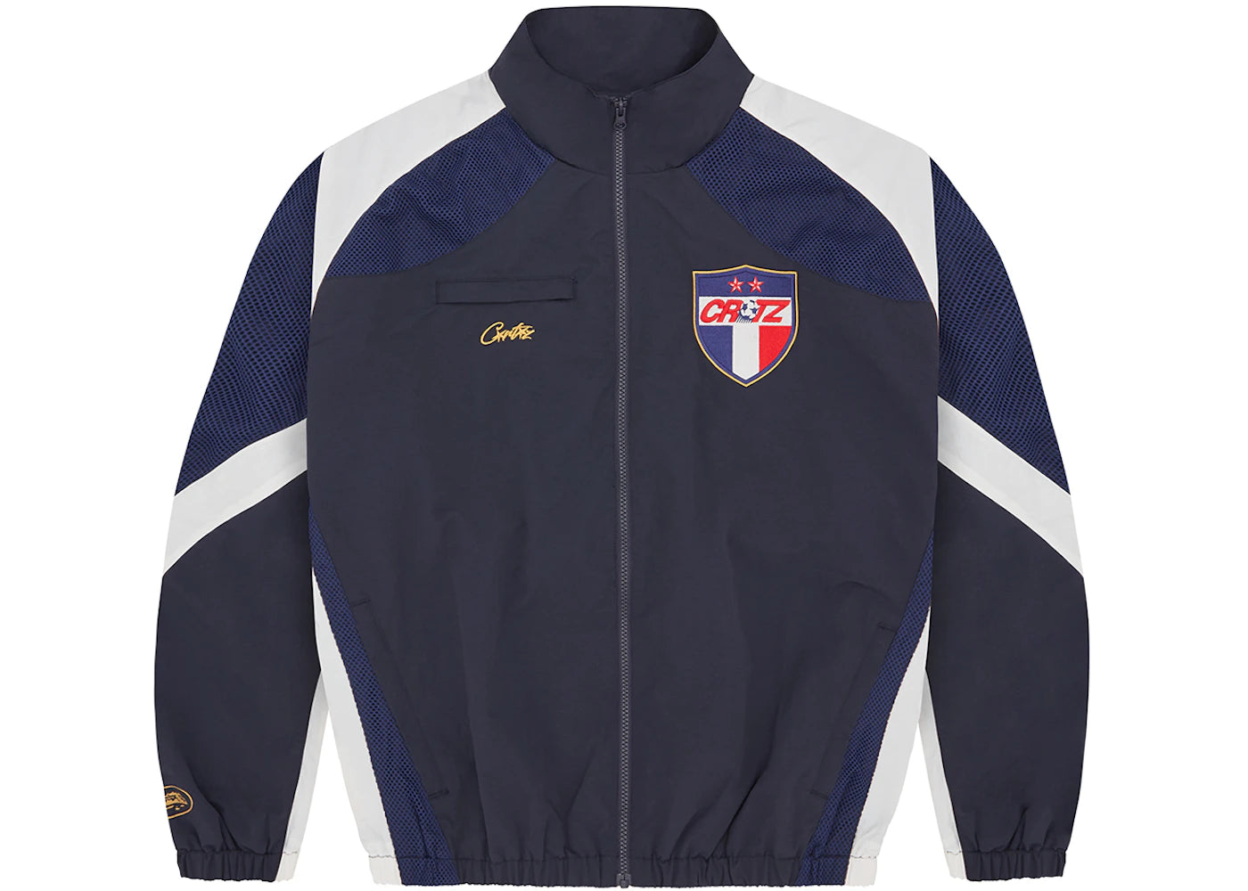 Corteiz Francais Shuku Jacket Navy/White